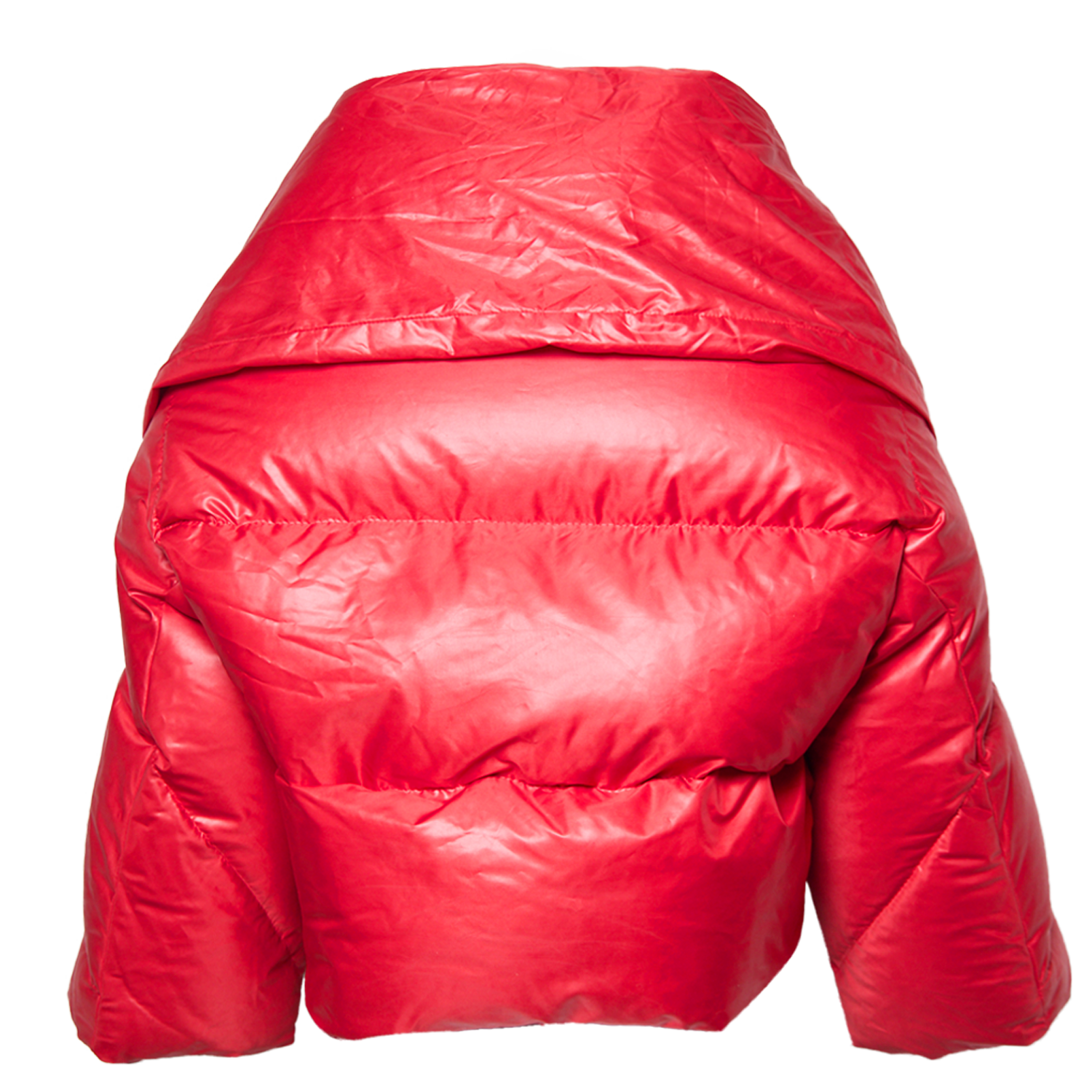 2004 COMME DES GARCONS RED PUFFER JACKET