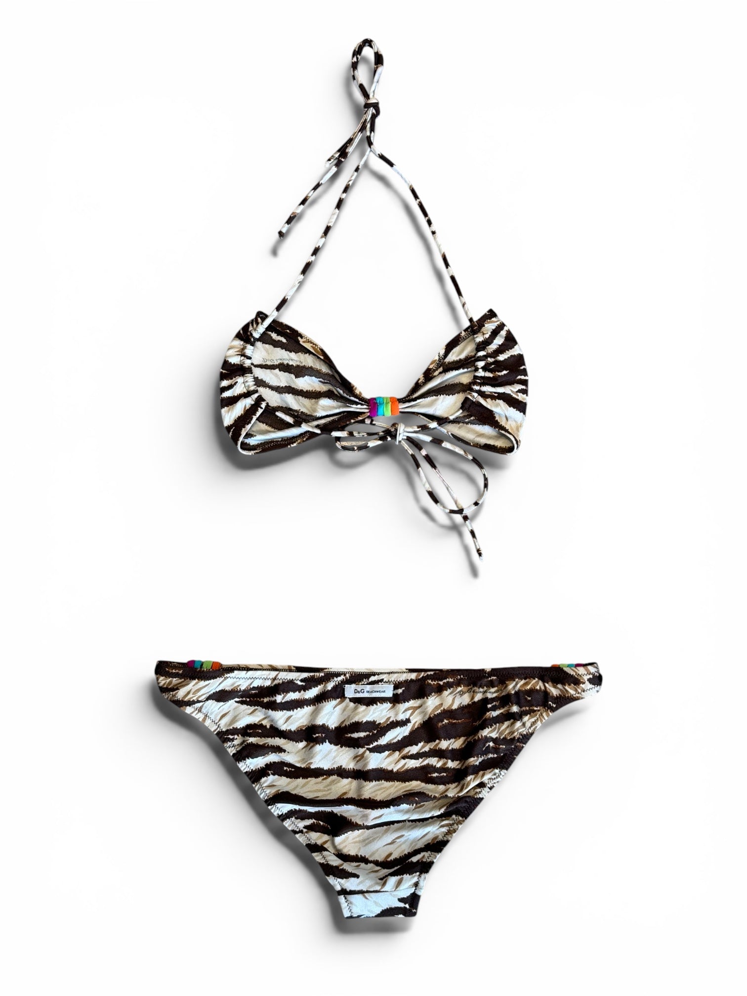 TIGER PRINTED 2PC BIKINI