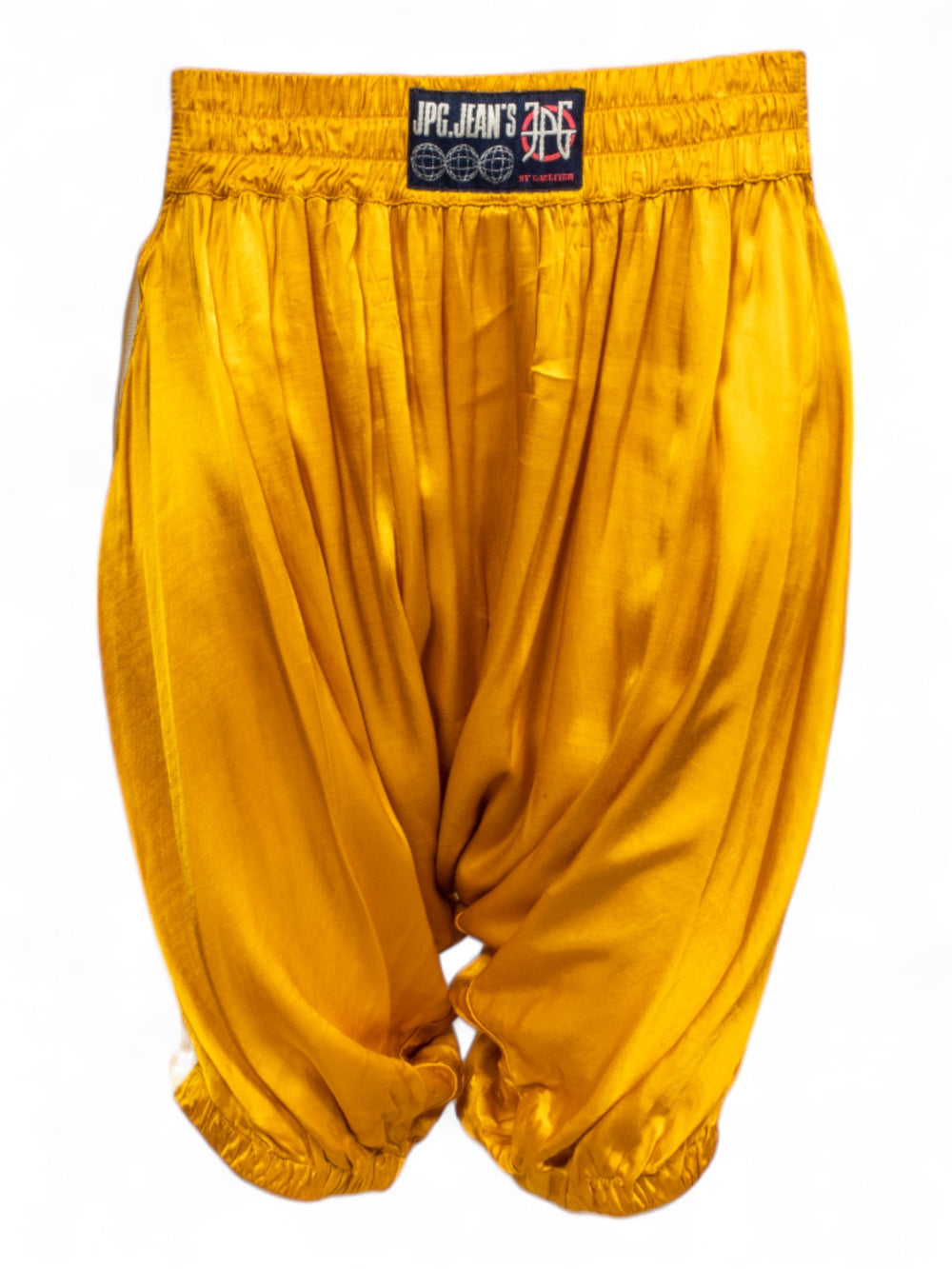 GOLD DROP CROTCH ATHLETIC SHORTS