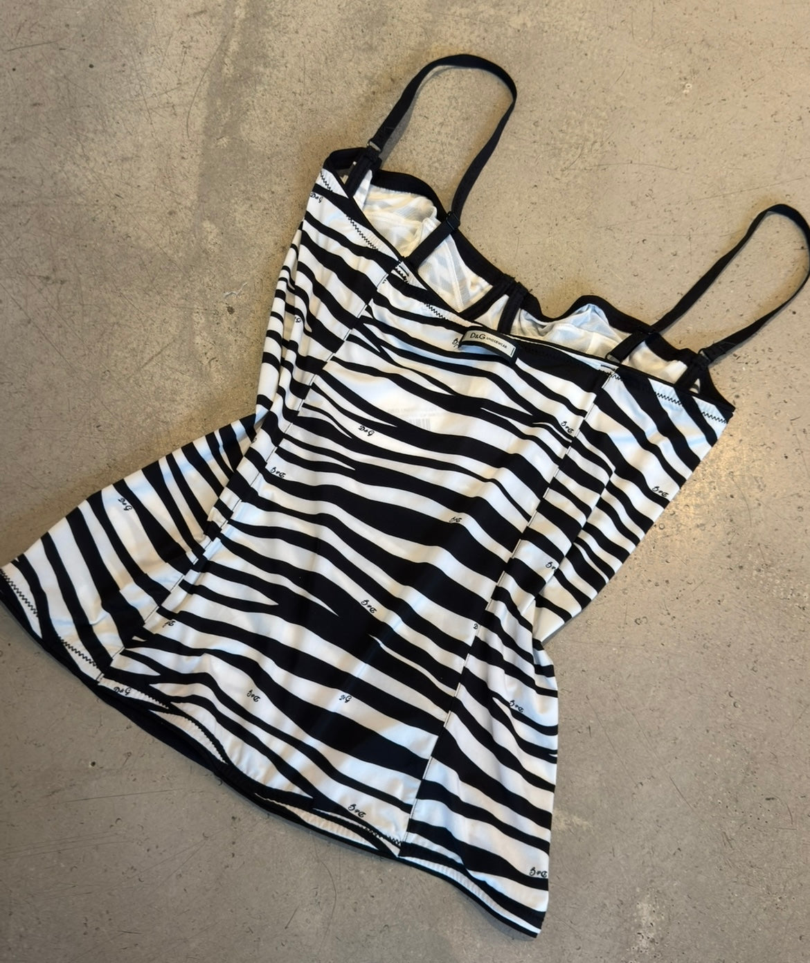 ZEBRA PRINTED BUSTIER TOP (NWT)