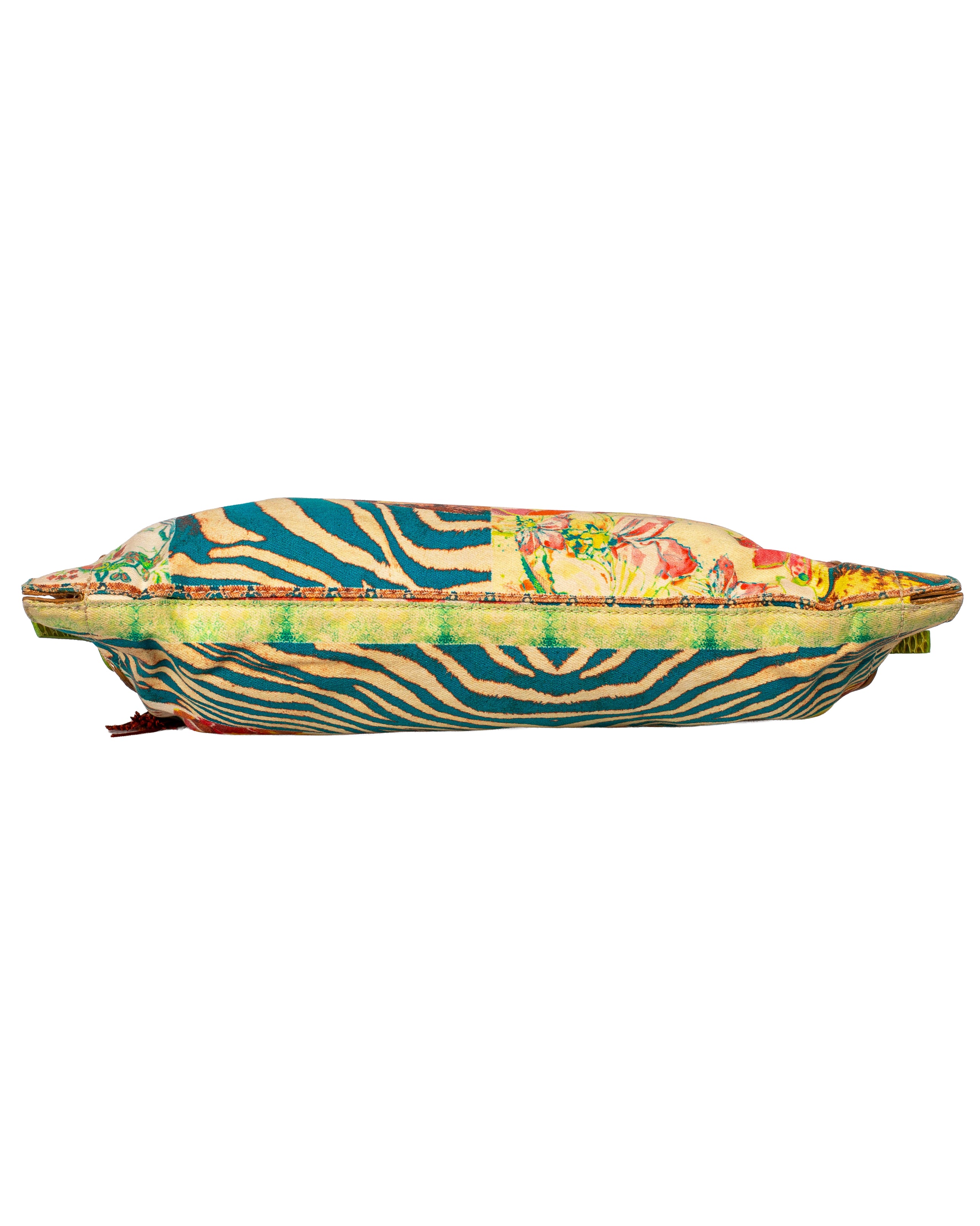 MULTI PRINT REPTILE EMBOSSED PURSE