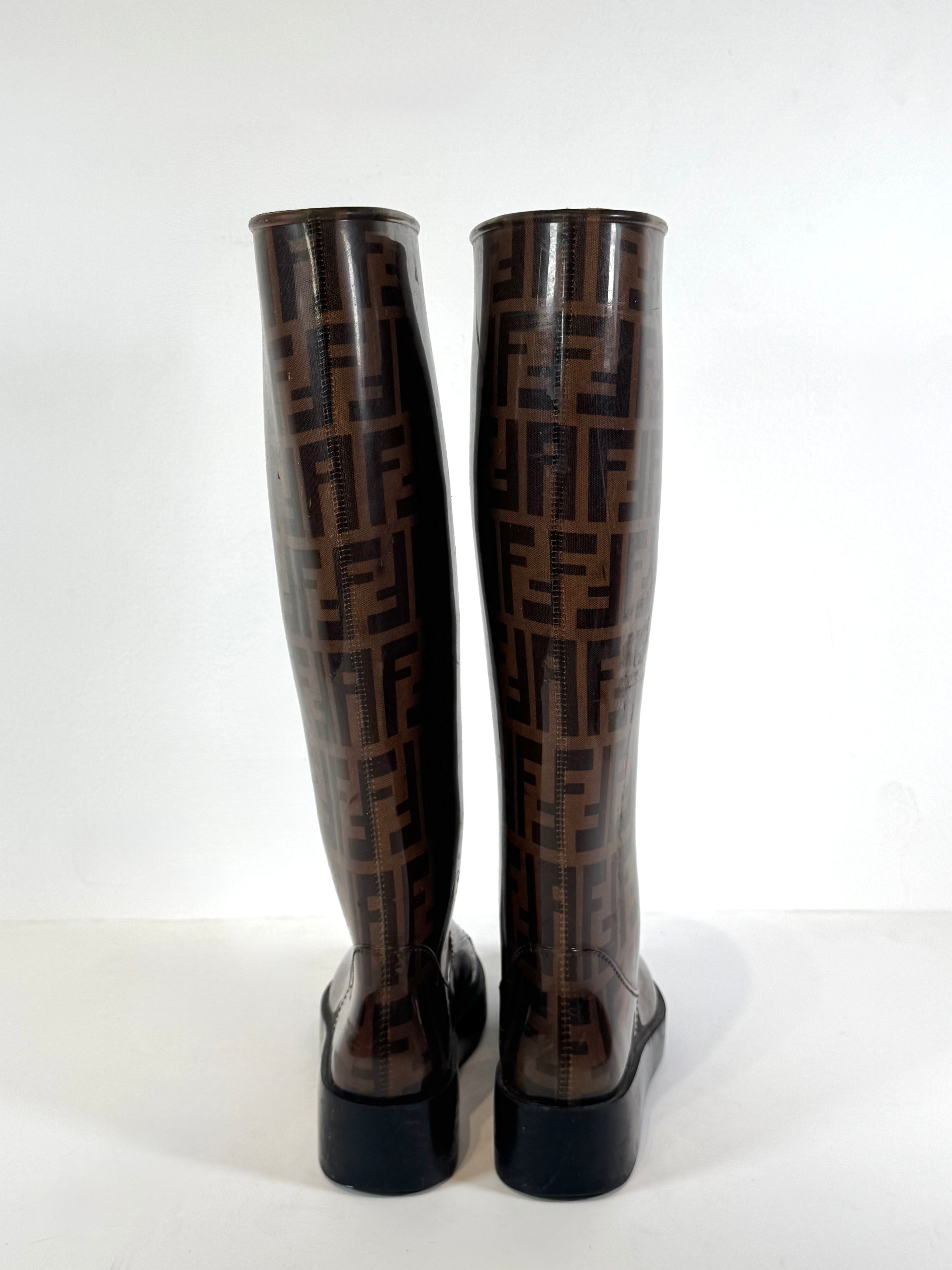 MONOGRAM RUBBER RAIN BOOTS