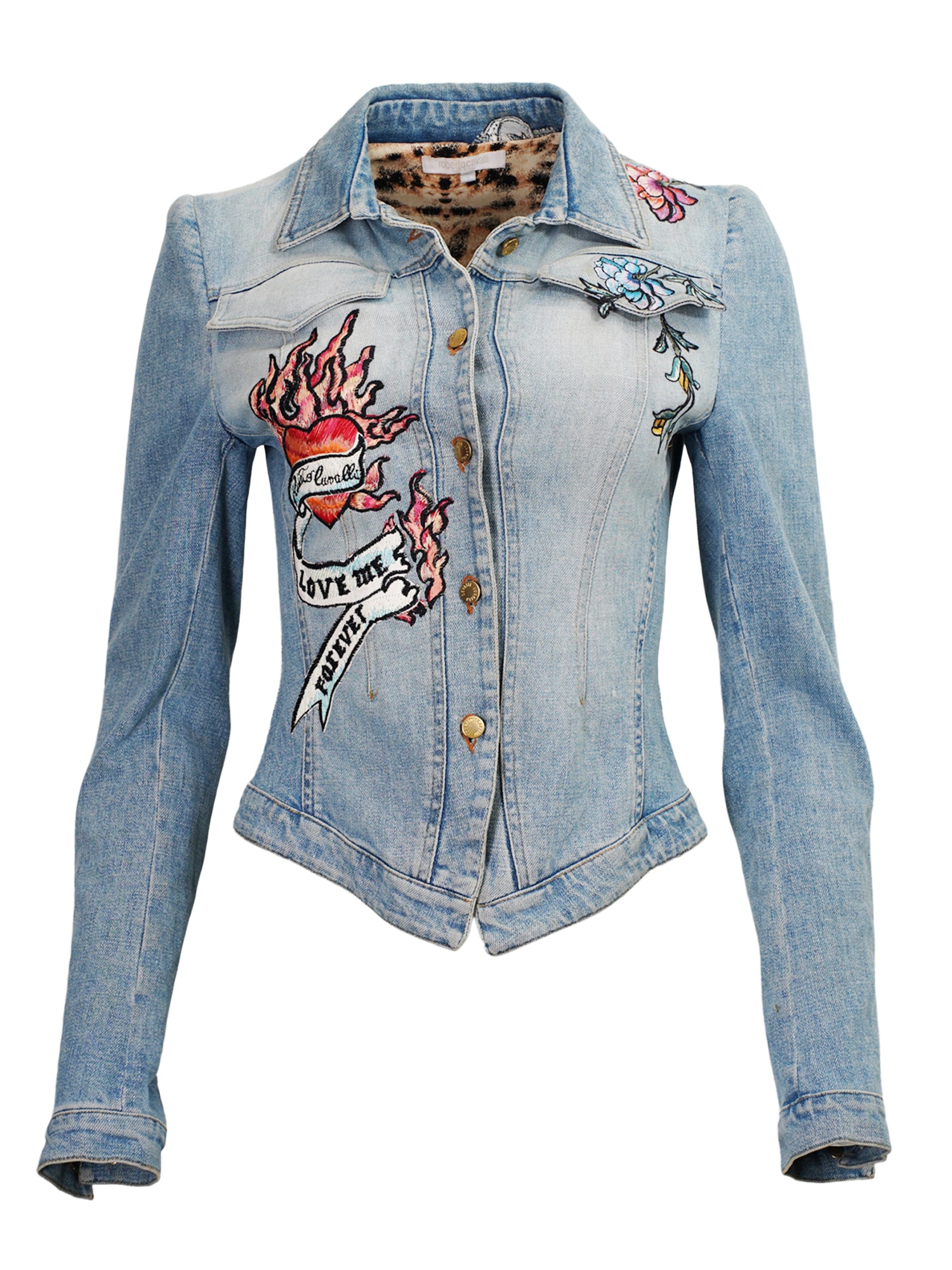2003 AMOUR EMBROIDERED DENIM JACKET