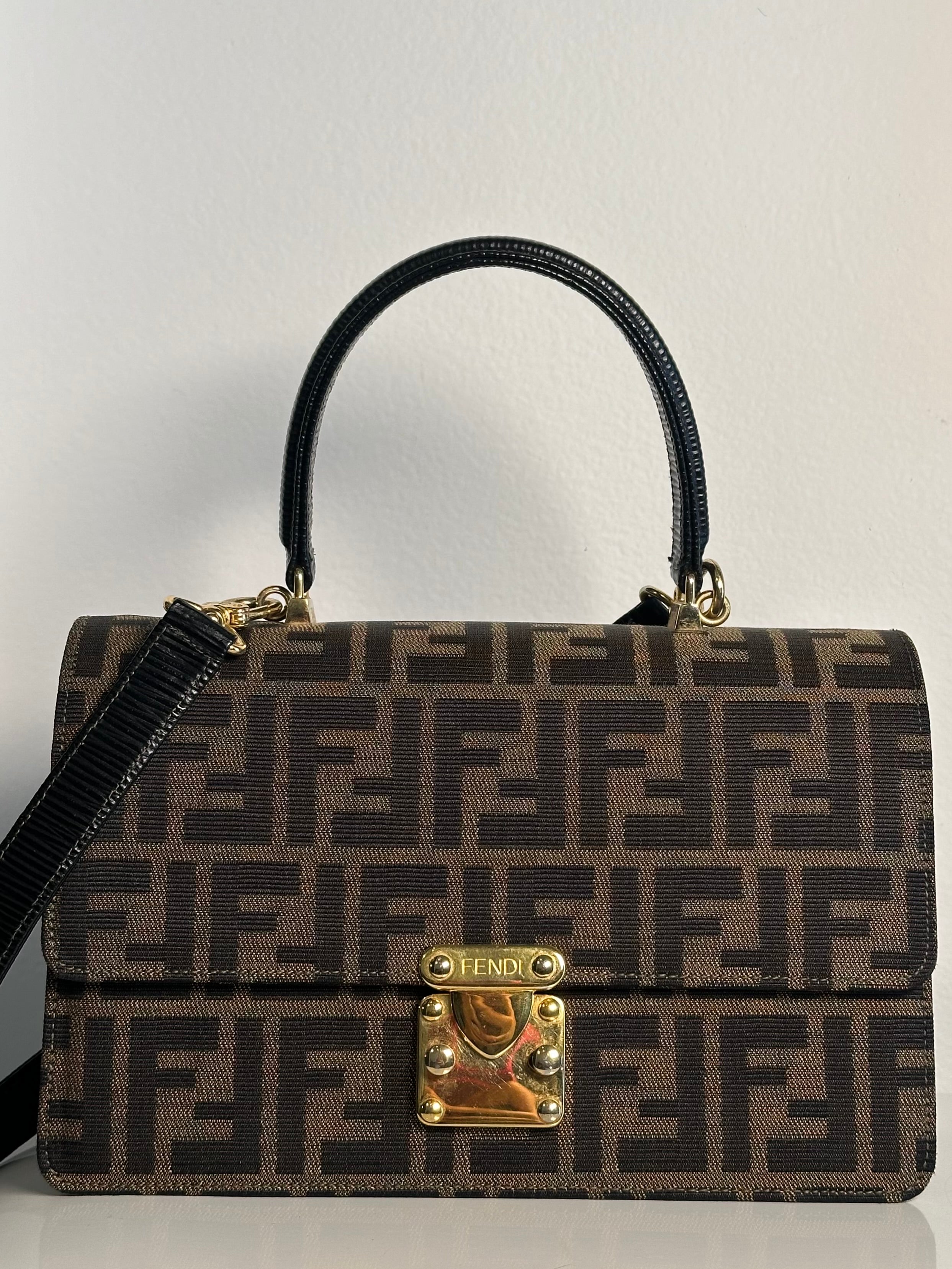 90s ZUCCA MONOGRAM CROSSBODY/HANDBAG