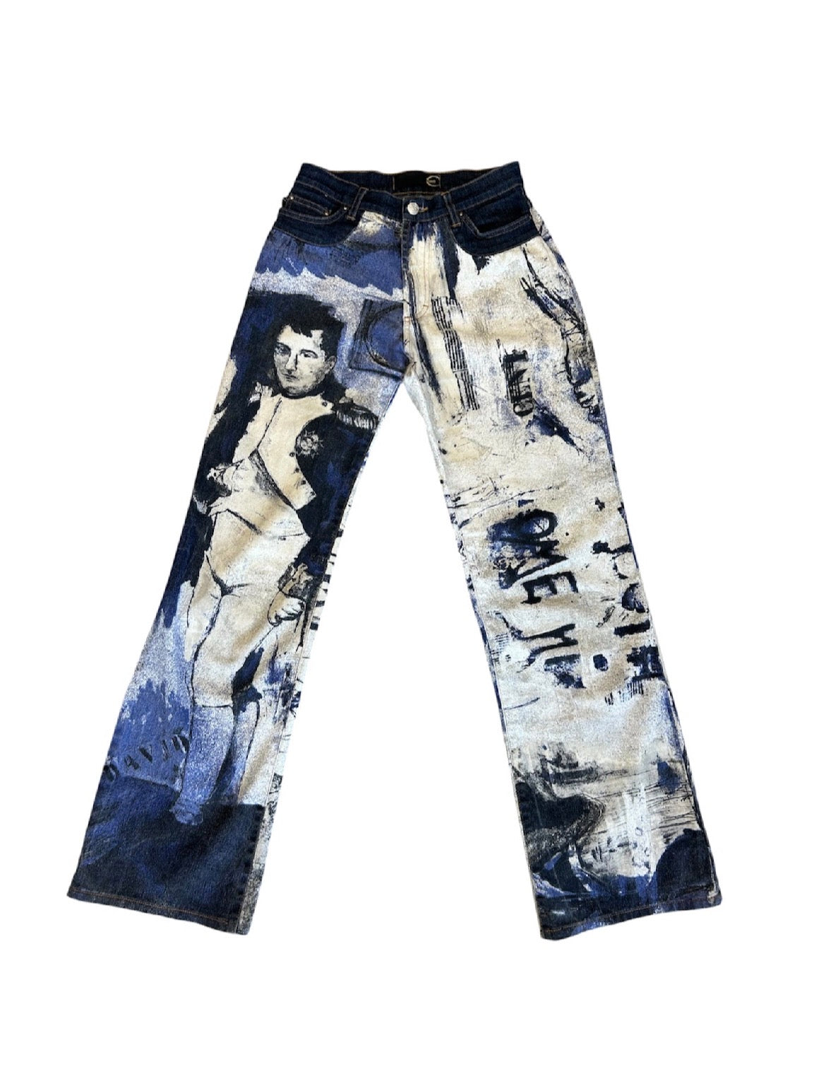 00S NAPOLEON PRINTED JEANS