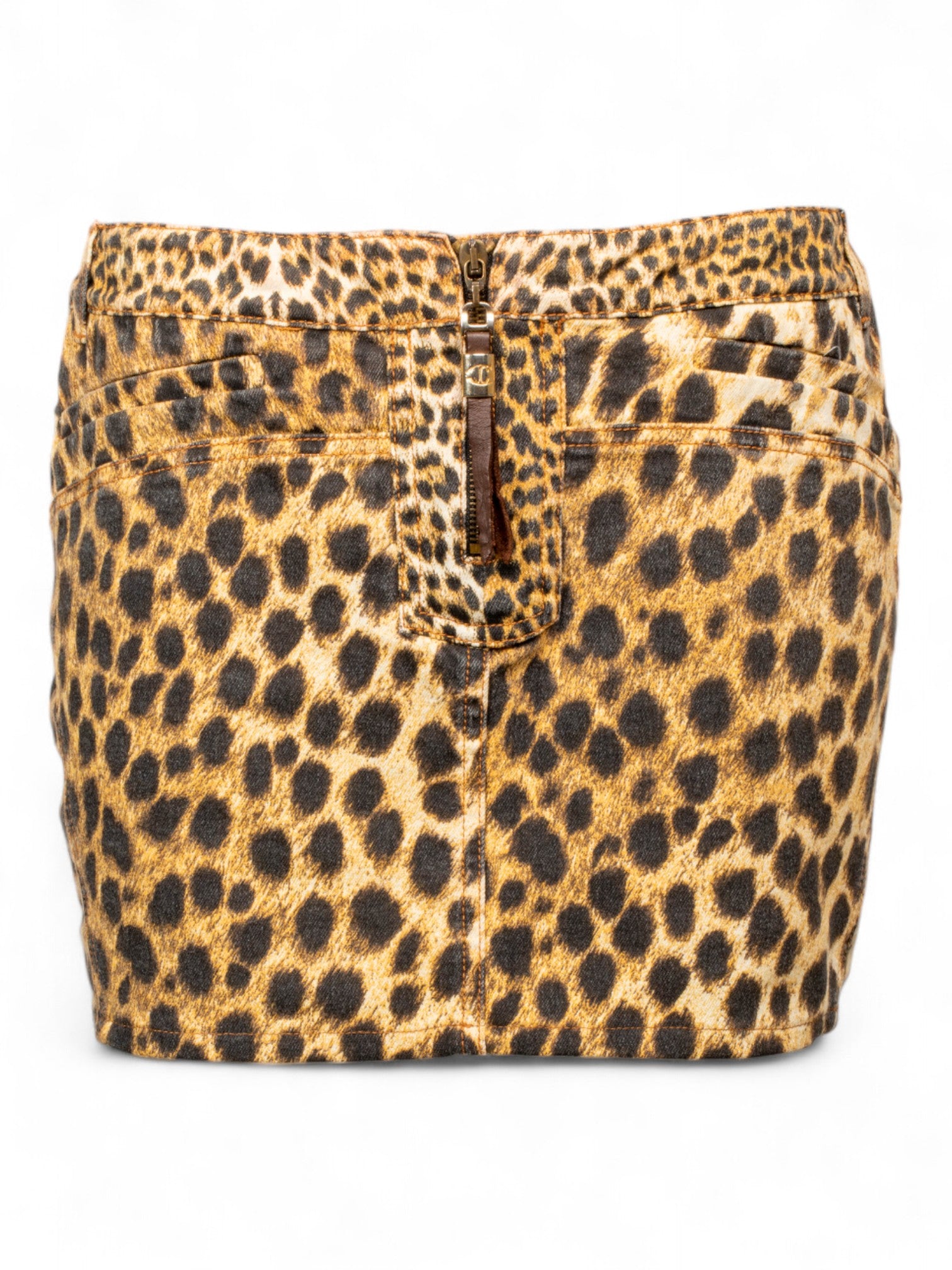 CHEETAH PRINTED MINI SKIRT