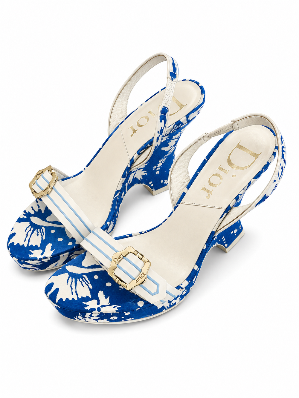 SS04 “SURF” PRINT WEDGE HEELS