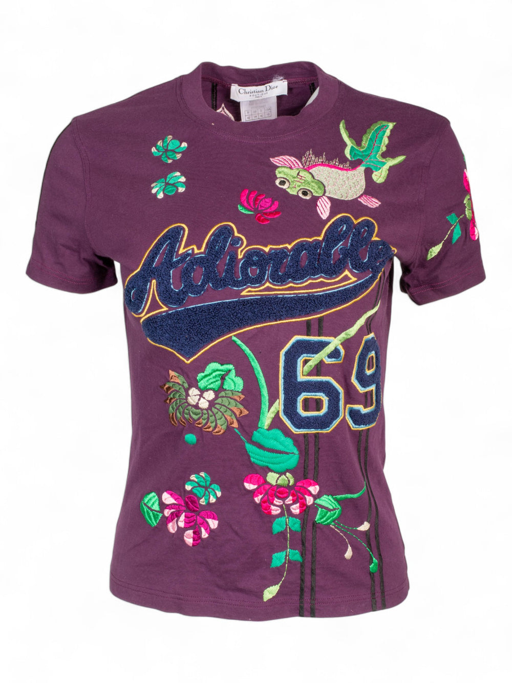 PURPLE "ADIORABLE" T-SHIRT
