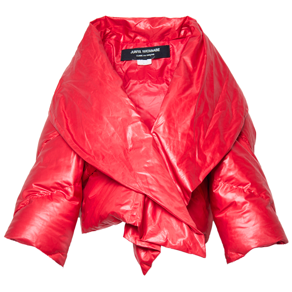 2004 COMME DES GARCONS RED PUFFER JACKET