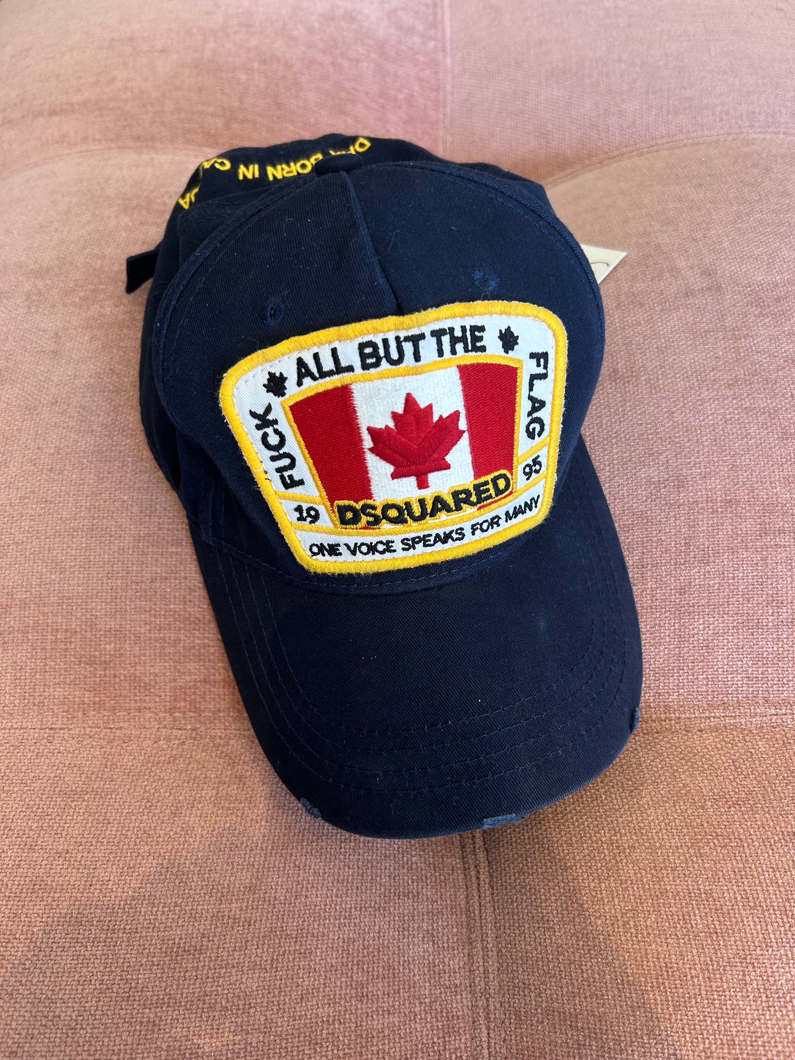 NAVY BLUE CANADIAN FLAG CAP