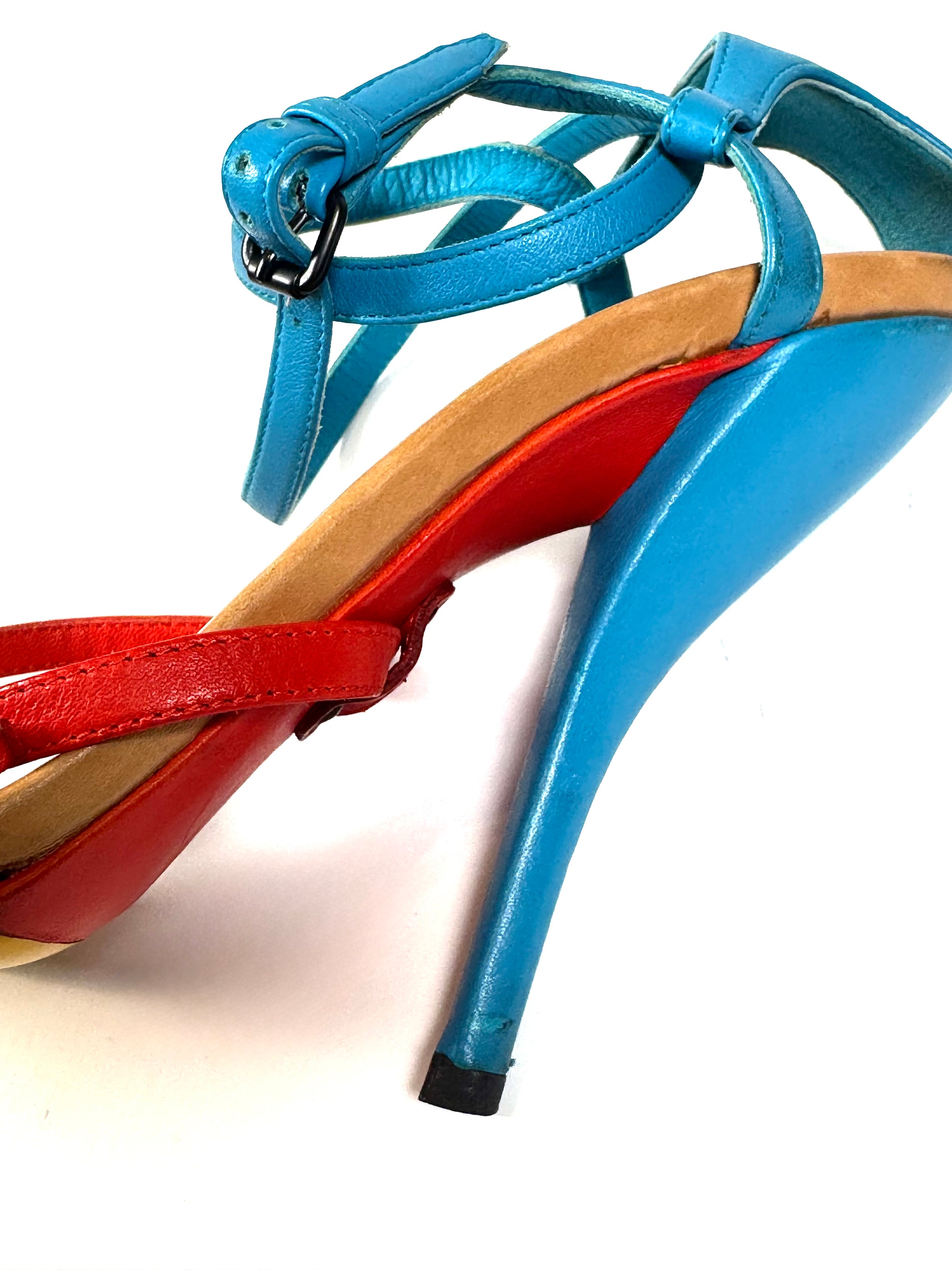 COLORBLOCK HEELS @EBRAUN