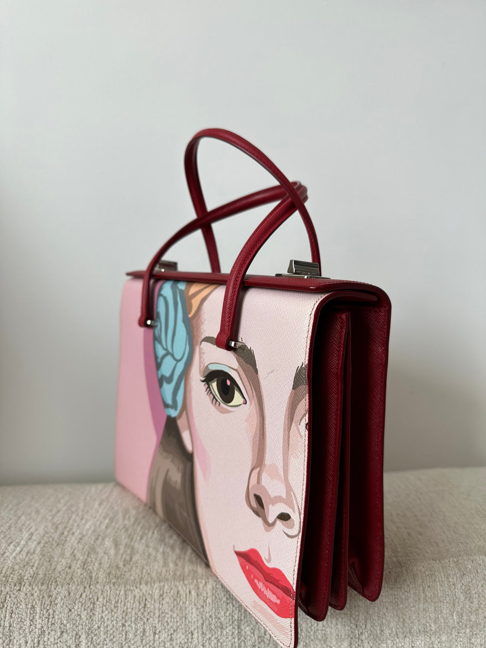 2014 LIMITED EDITION HAND PAINTED FACE PURSE (SMALL)