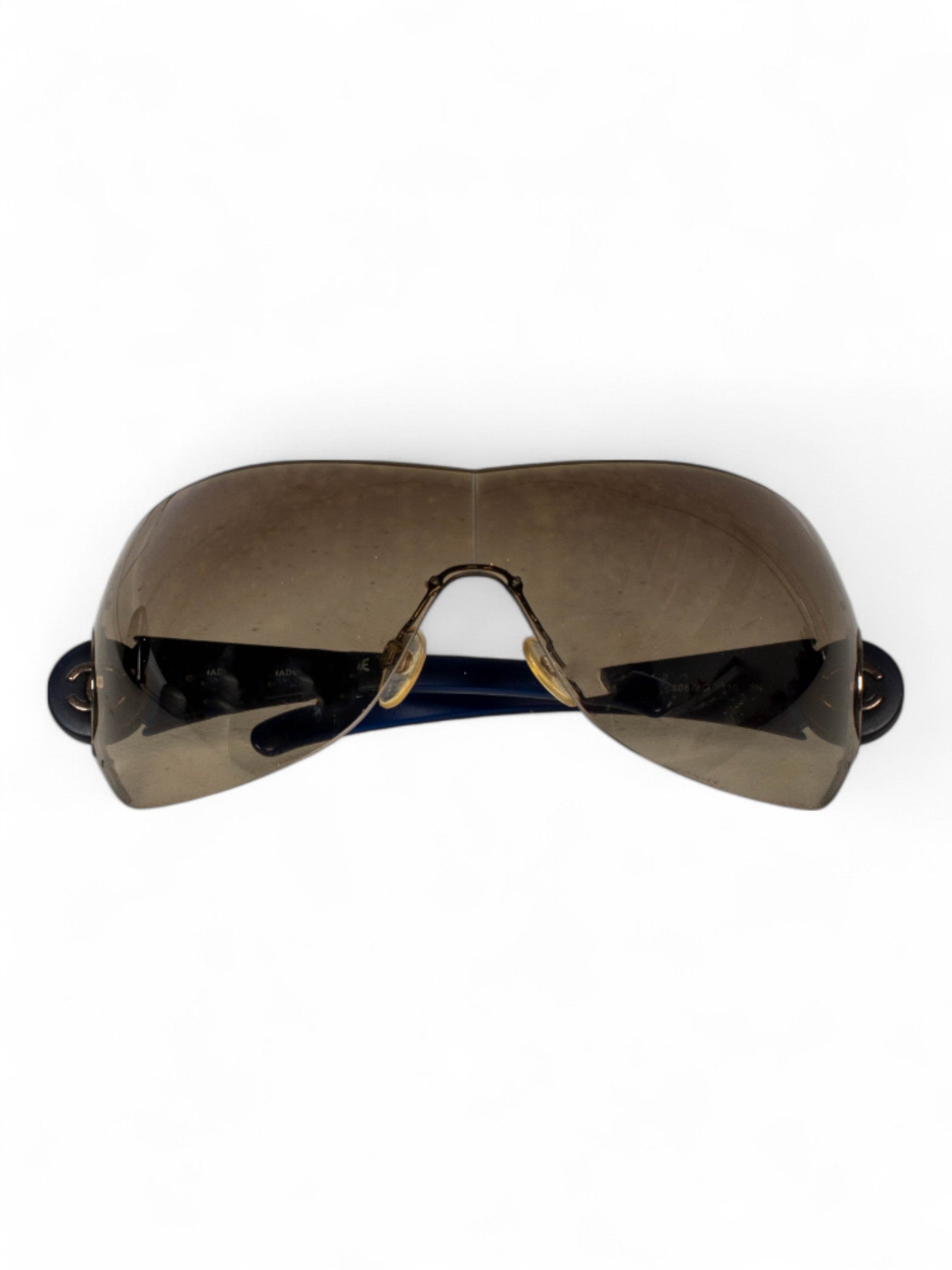 00S 6028 BLACK SHIELD SHADES @MDSG
