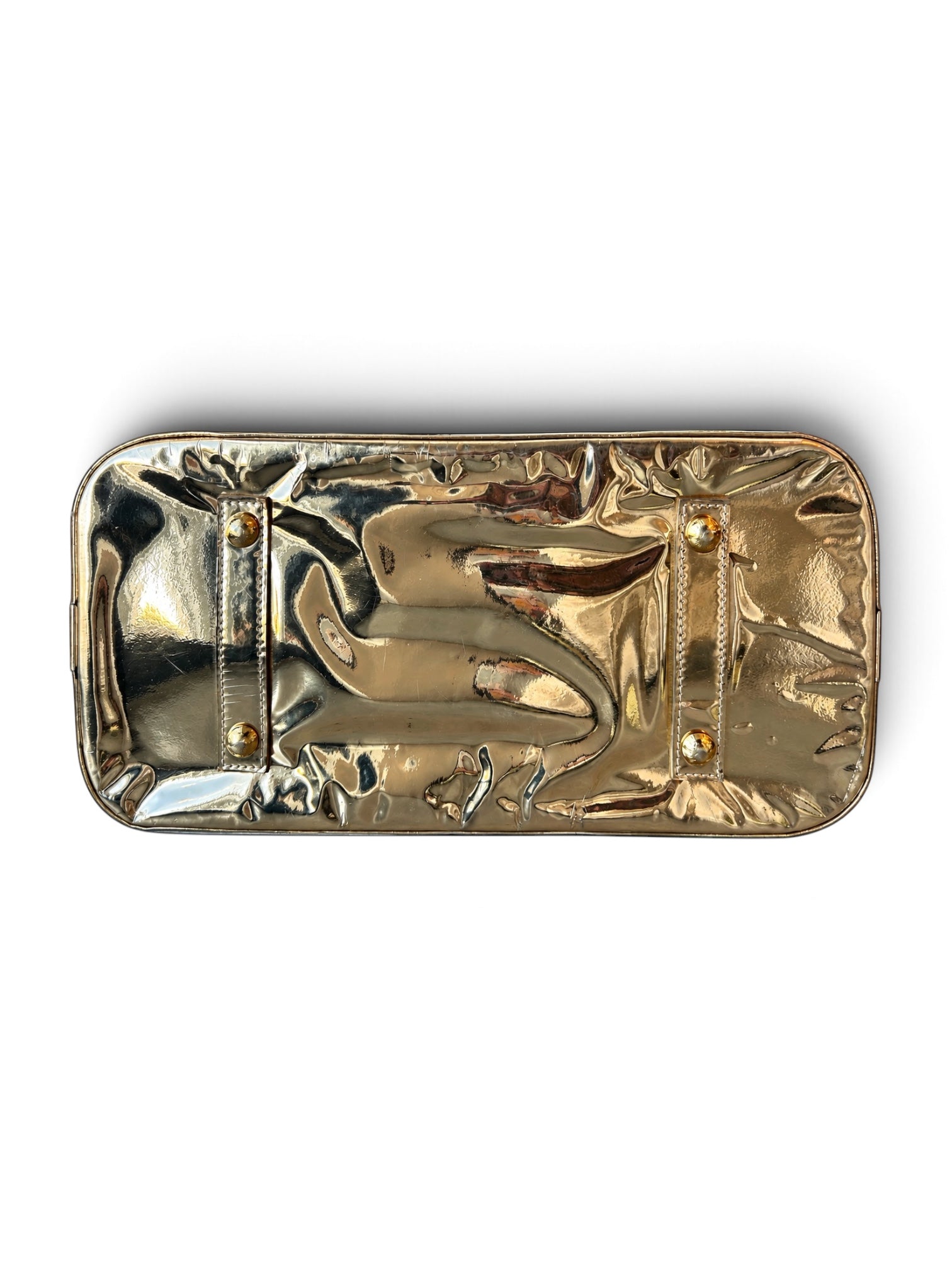 GOLD MONOGRAM MIROIR ALMA GM BAG @SM