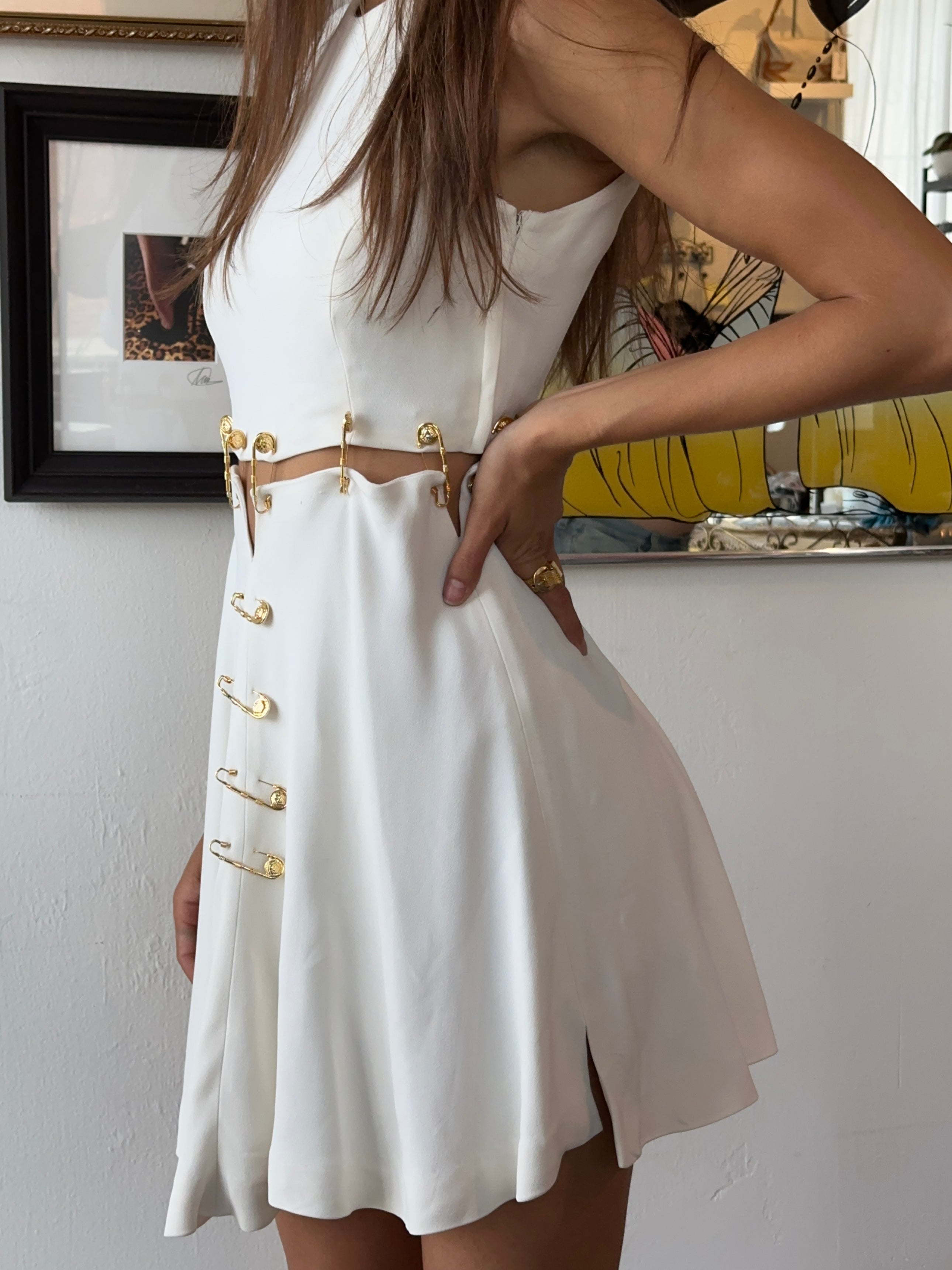 SS1994 SAFETY PIN DRESS @JCCG