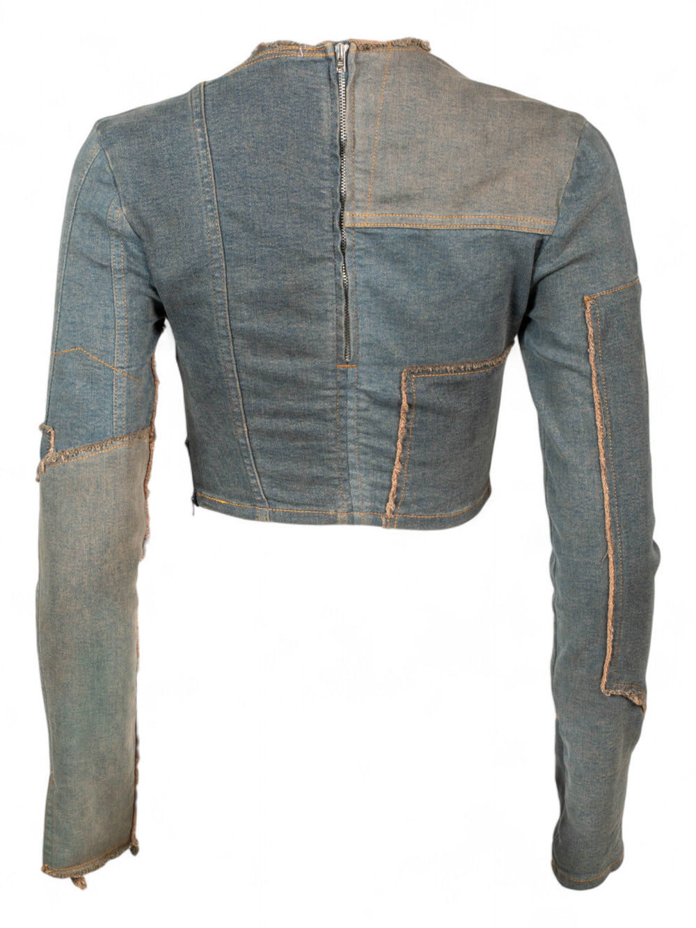 DENIM LONGSLEEVE TOP @KGUE