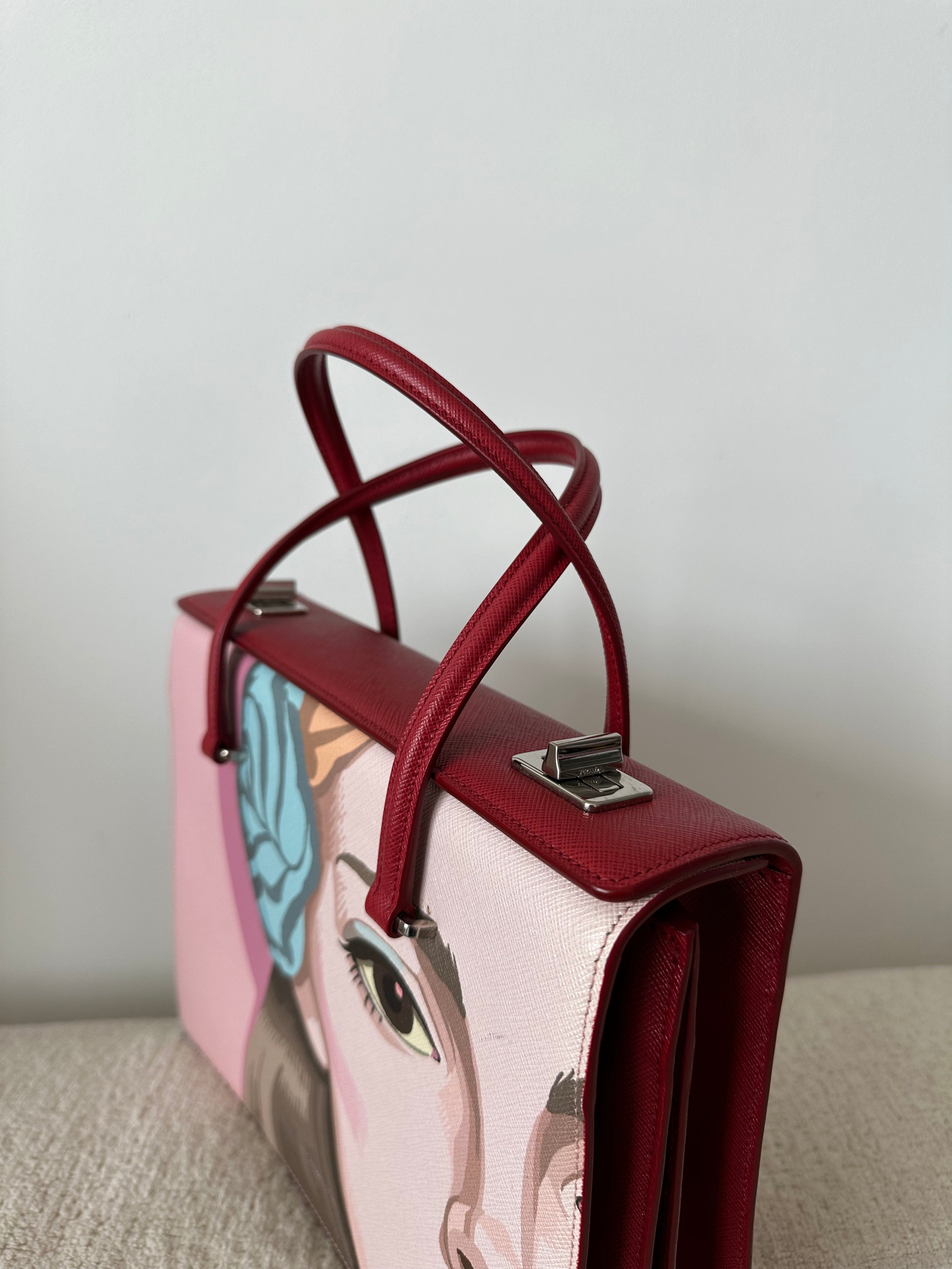 2014 LIMITED EDITION HAND PAINTED FACE PURSE (SMALL)