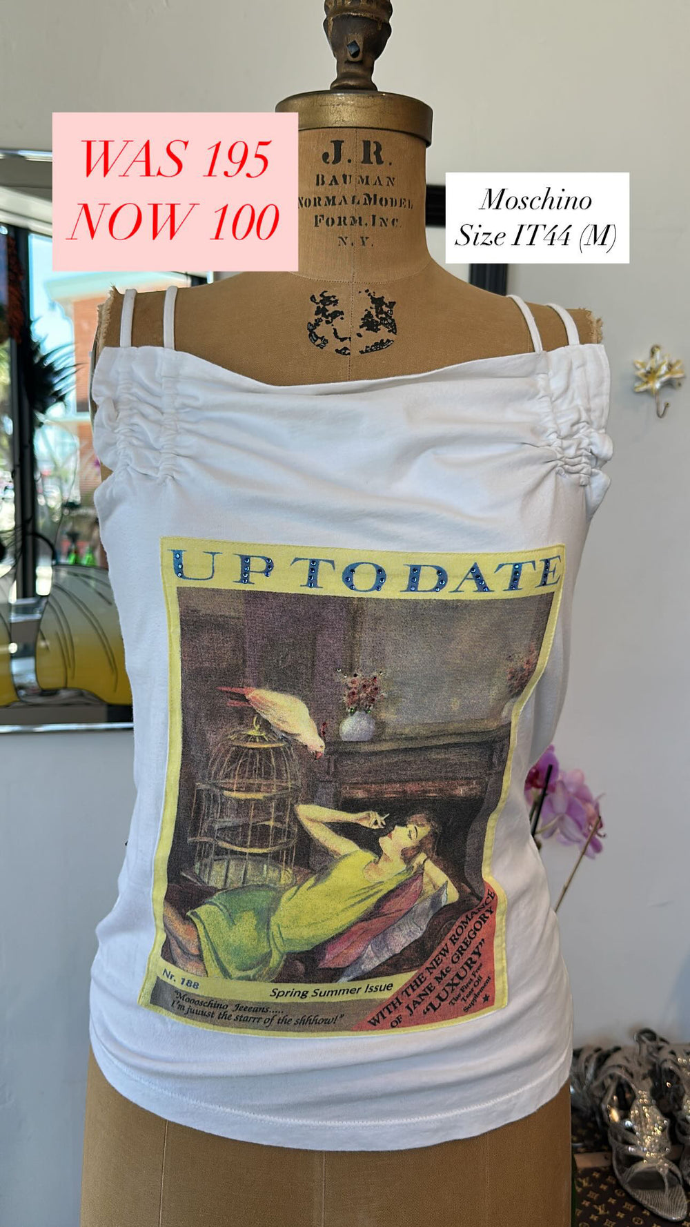 "UP TO DATE" GRAPHIC TOP