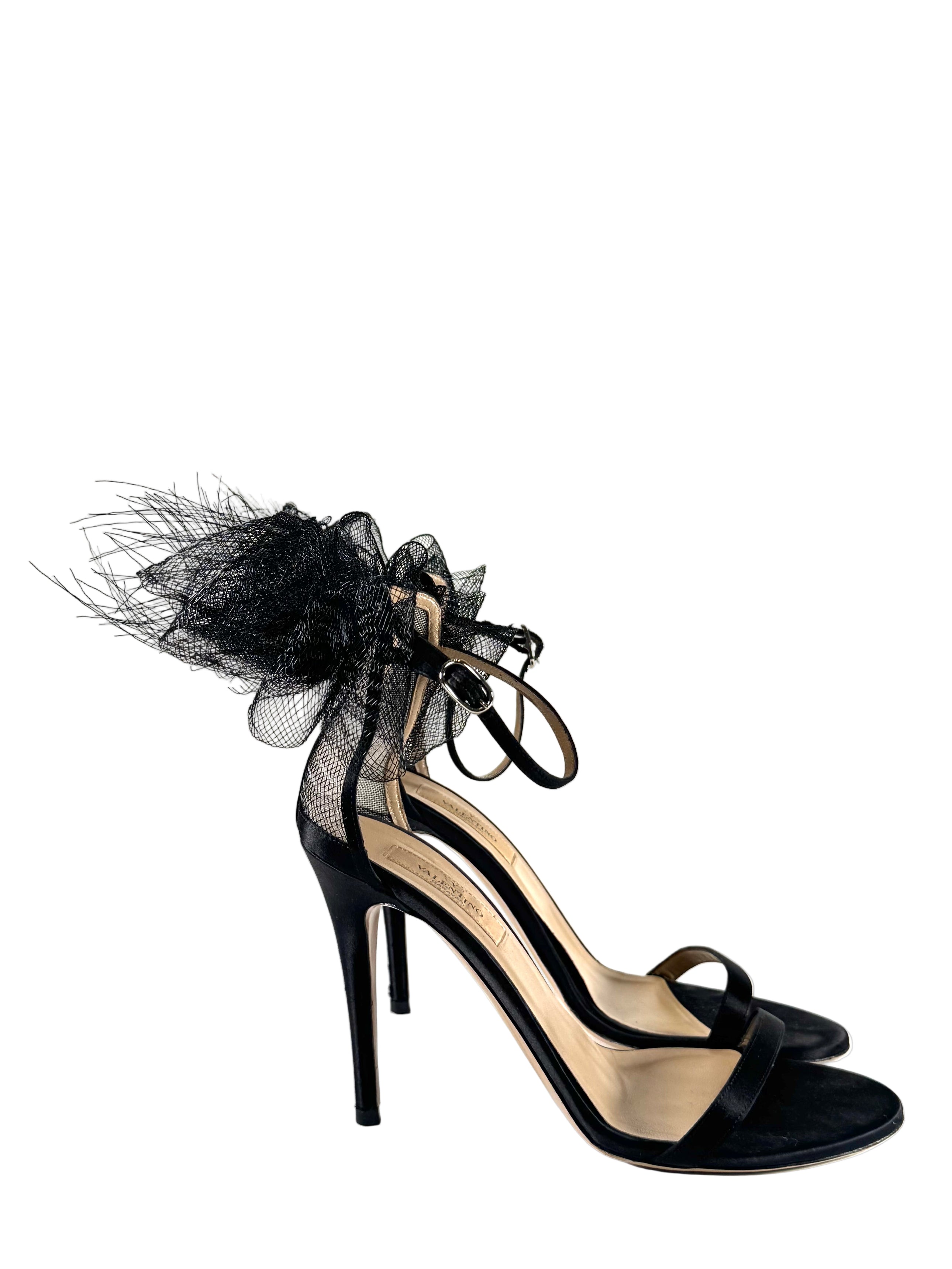 BLACK BOW HEELS @JKOVA