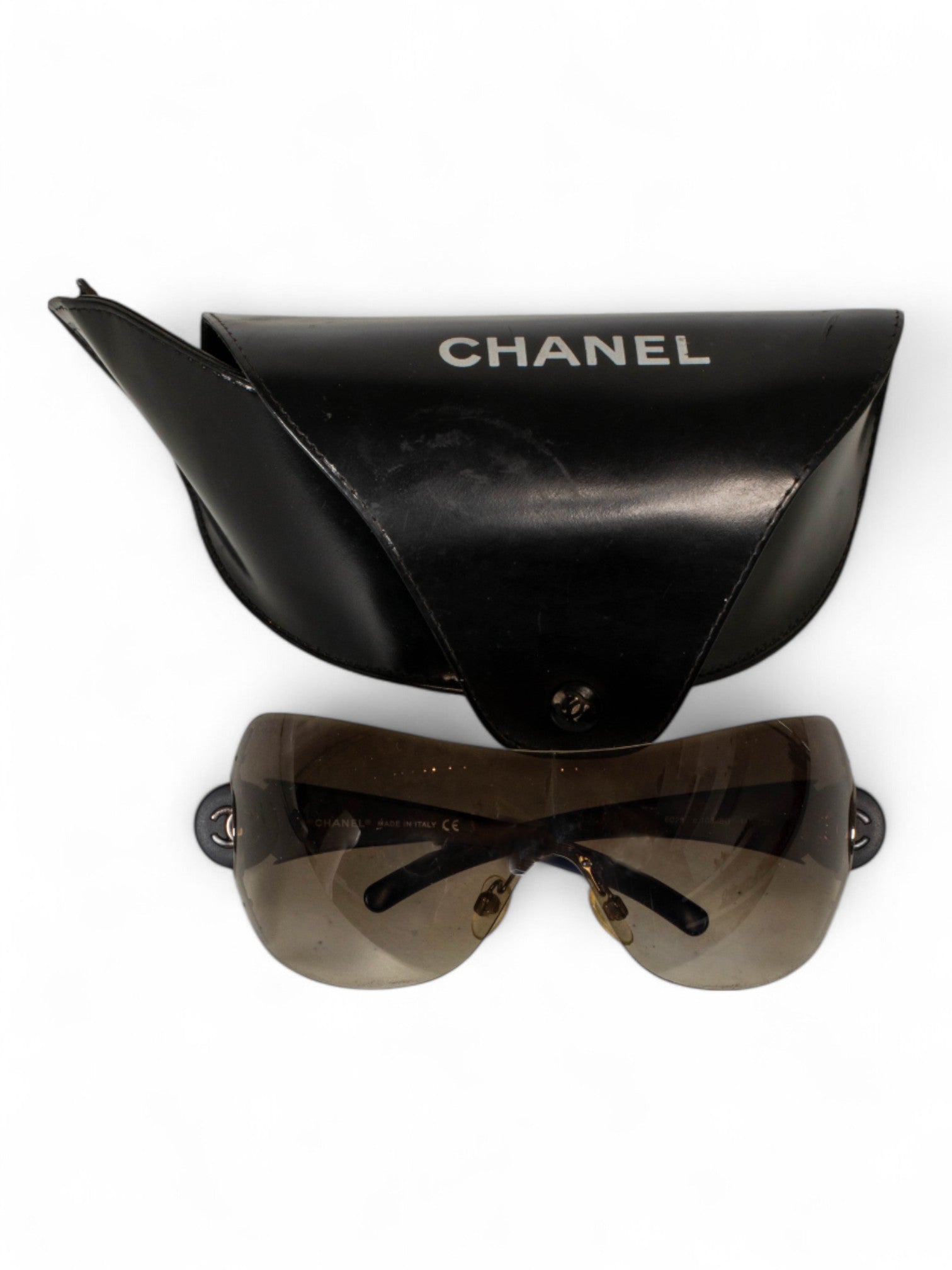 00S 6028 BLACK SHIELD SHADES @MDSG