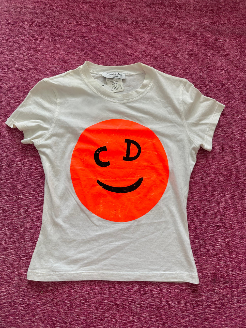 SMILEY “CD” TEE