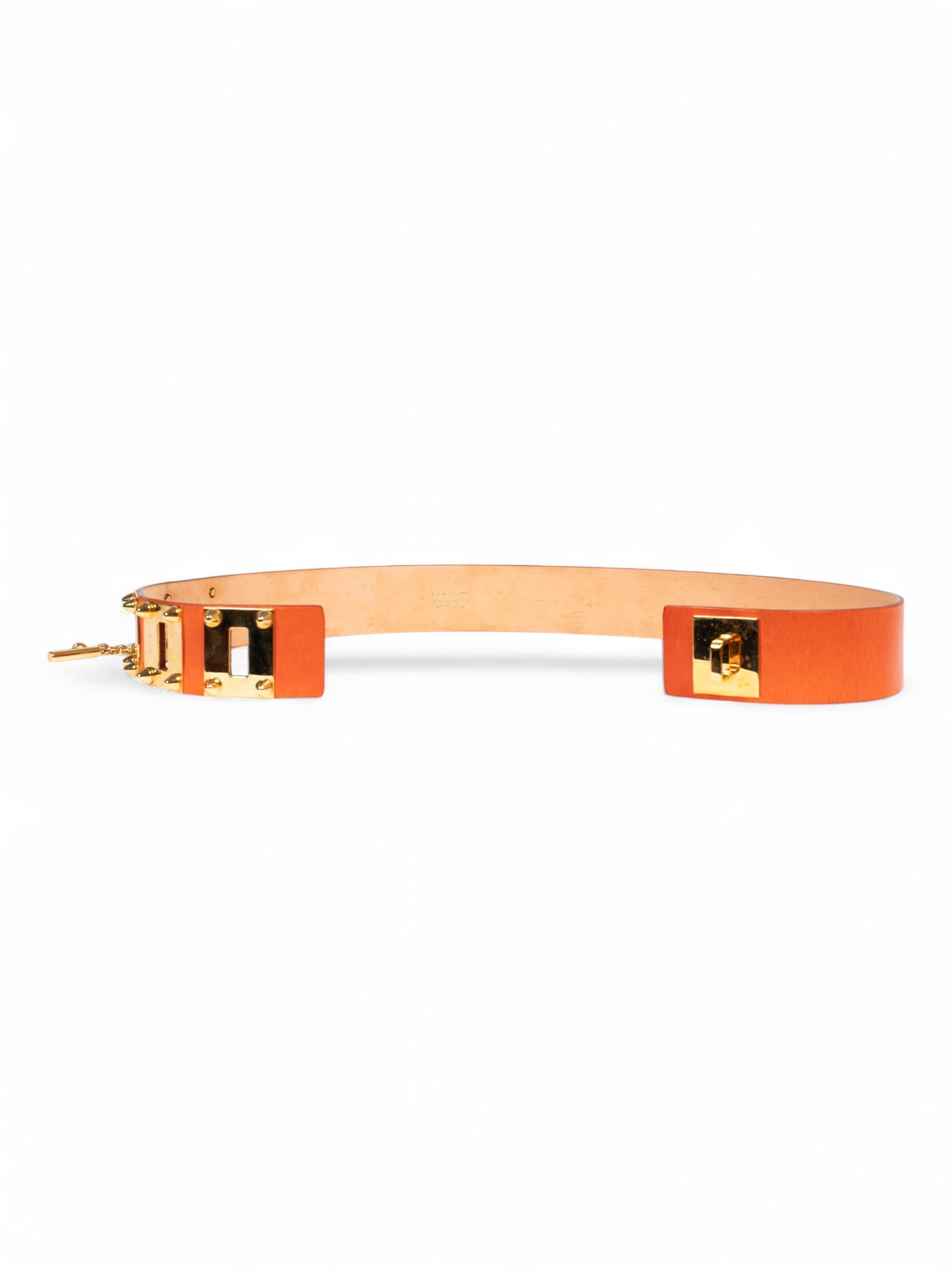 ORANGE CHAIN BELT