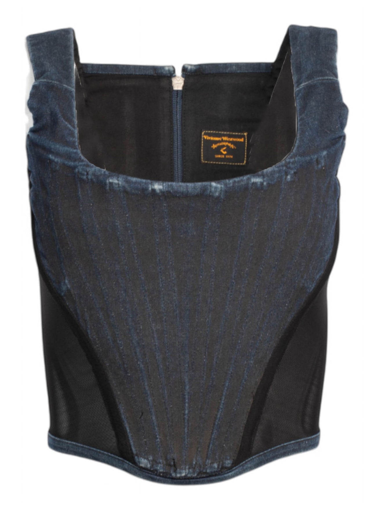 90S ANGLOMANIA DENIM CORSET
