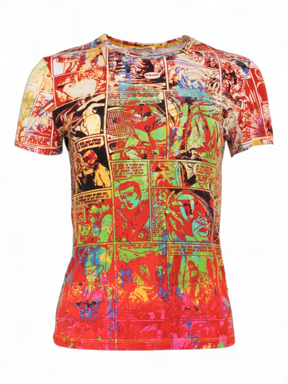 FW1995 "SAFE SEX" S/S GRAPHIC COMIC T-SHIRT