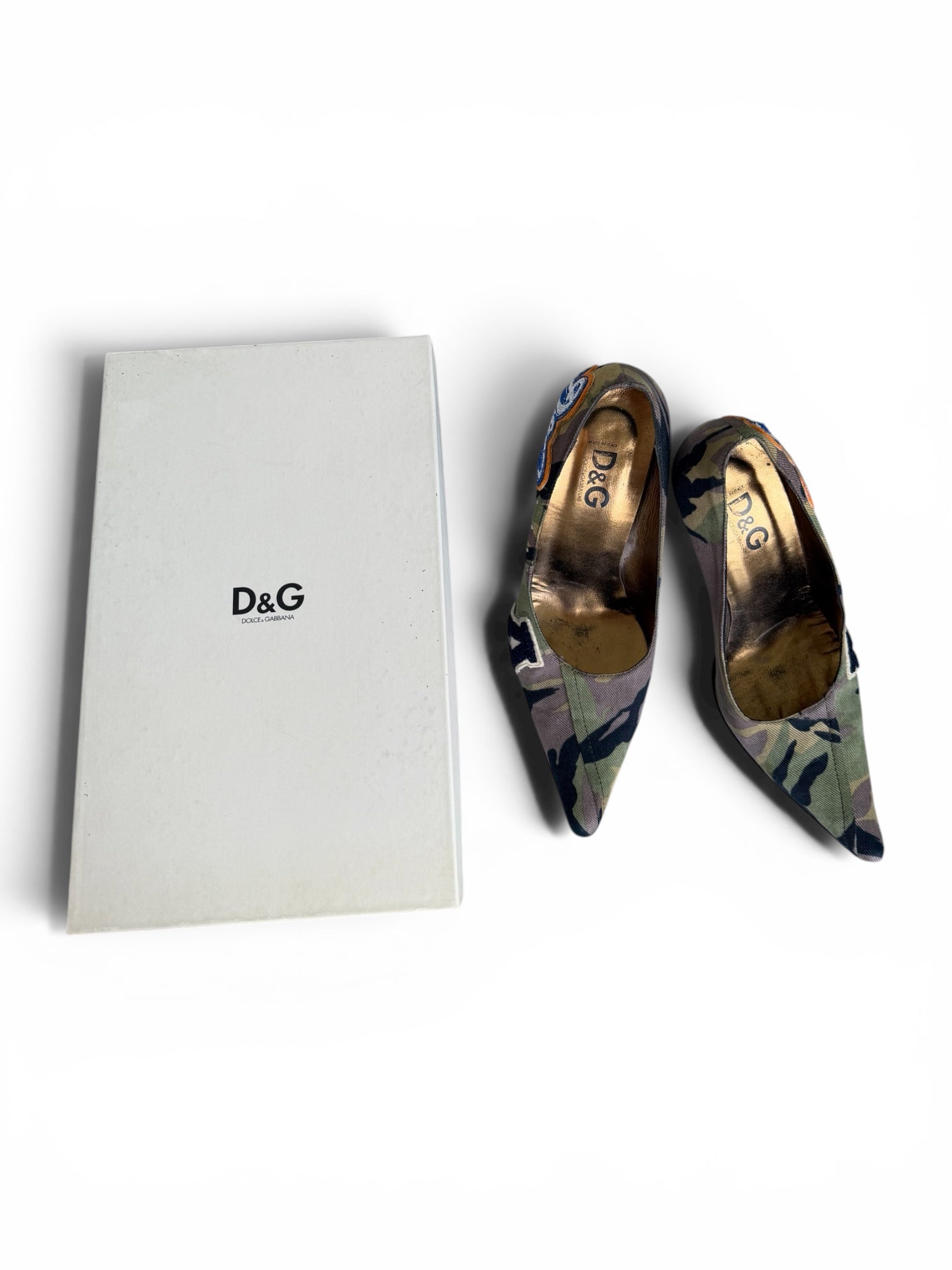 CAMO/DENIM PATCH PUMPS