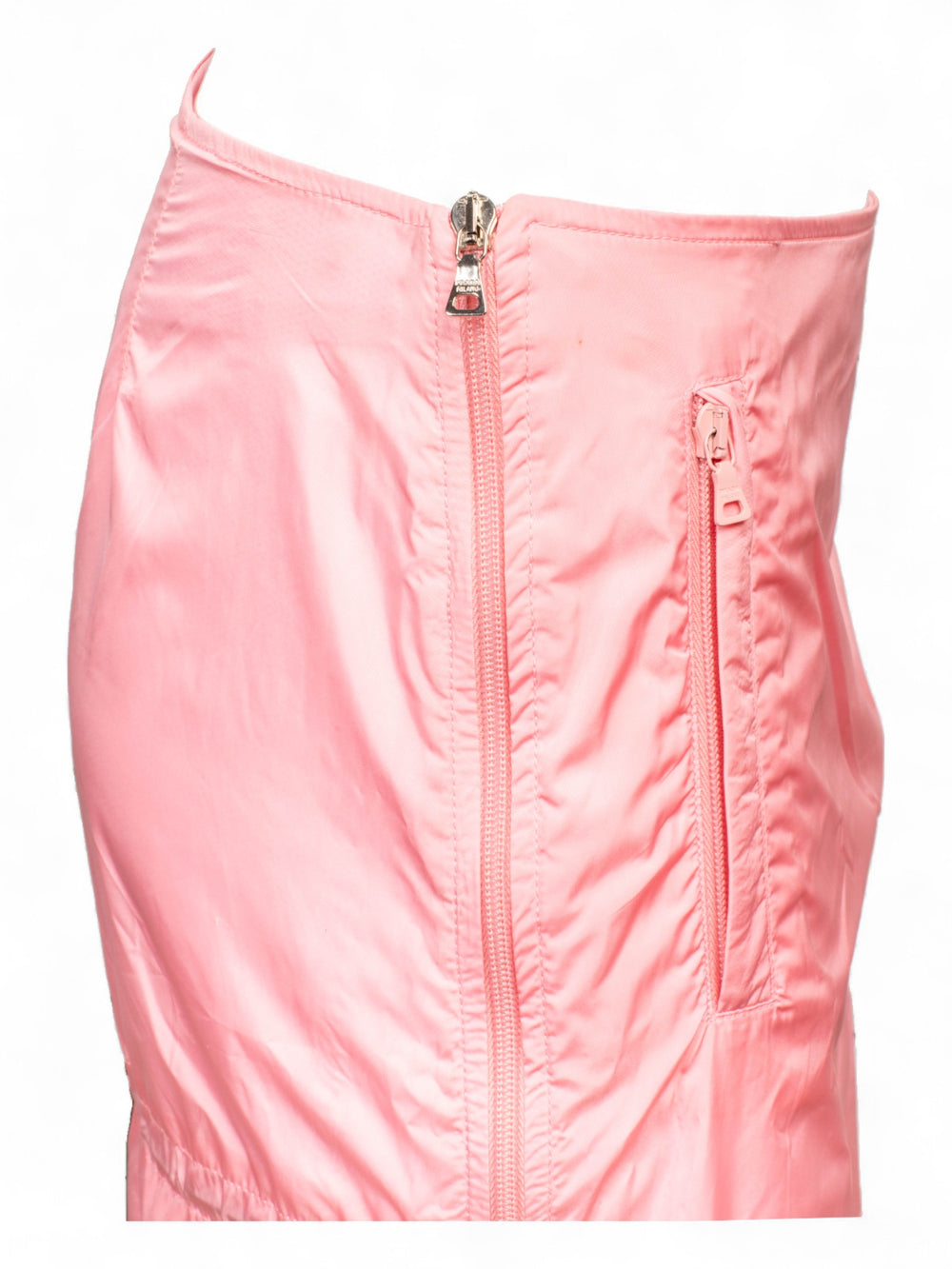 PINK NYLON CONVERTIBLE SKIRT
