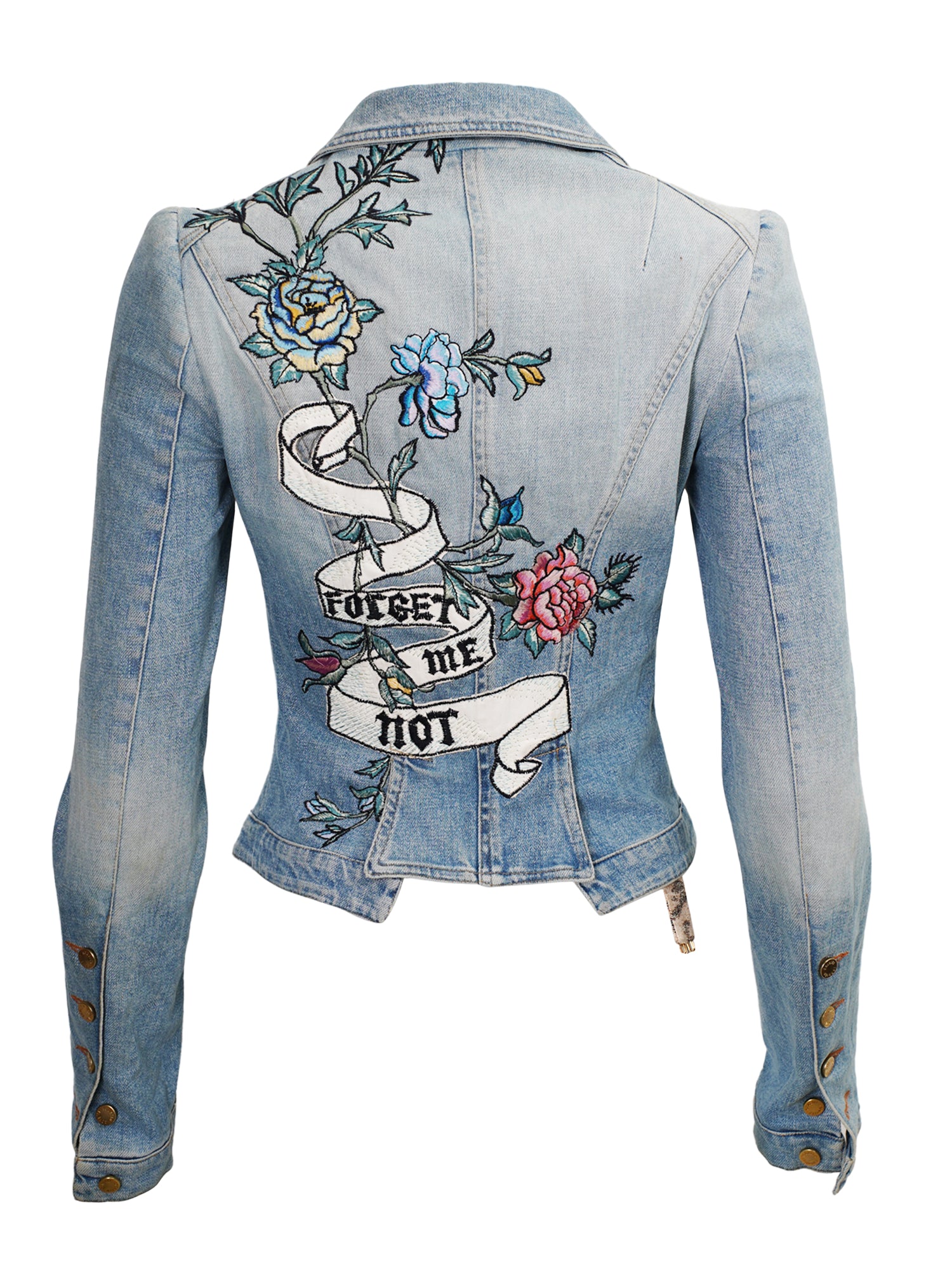 2003 AMOUR EMBROIDERED DENIM JACKET