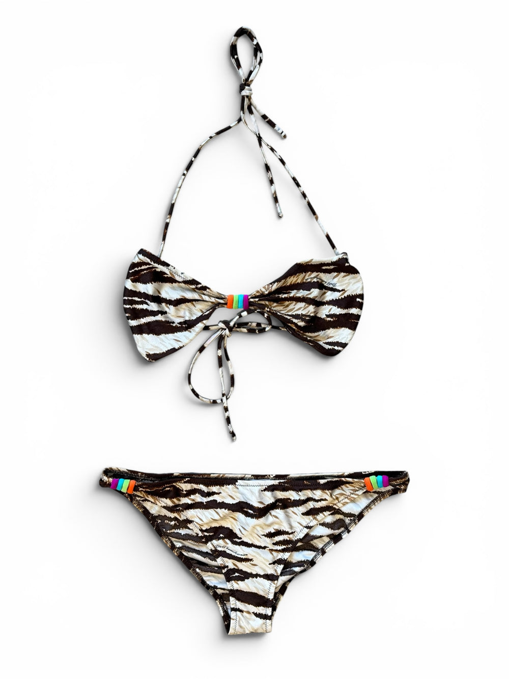 TIGER PRINTED 2PC BIKINI