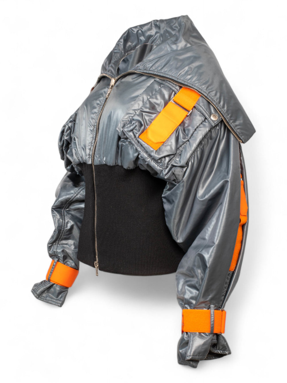 FW03 BONDAGE CARGO PARACHUTE JACKET @AGATHA