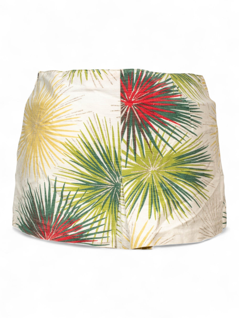 PALM TREE PRINT MINI SKIRT
