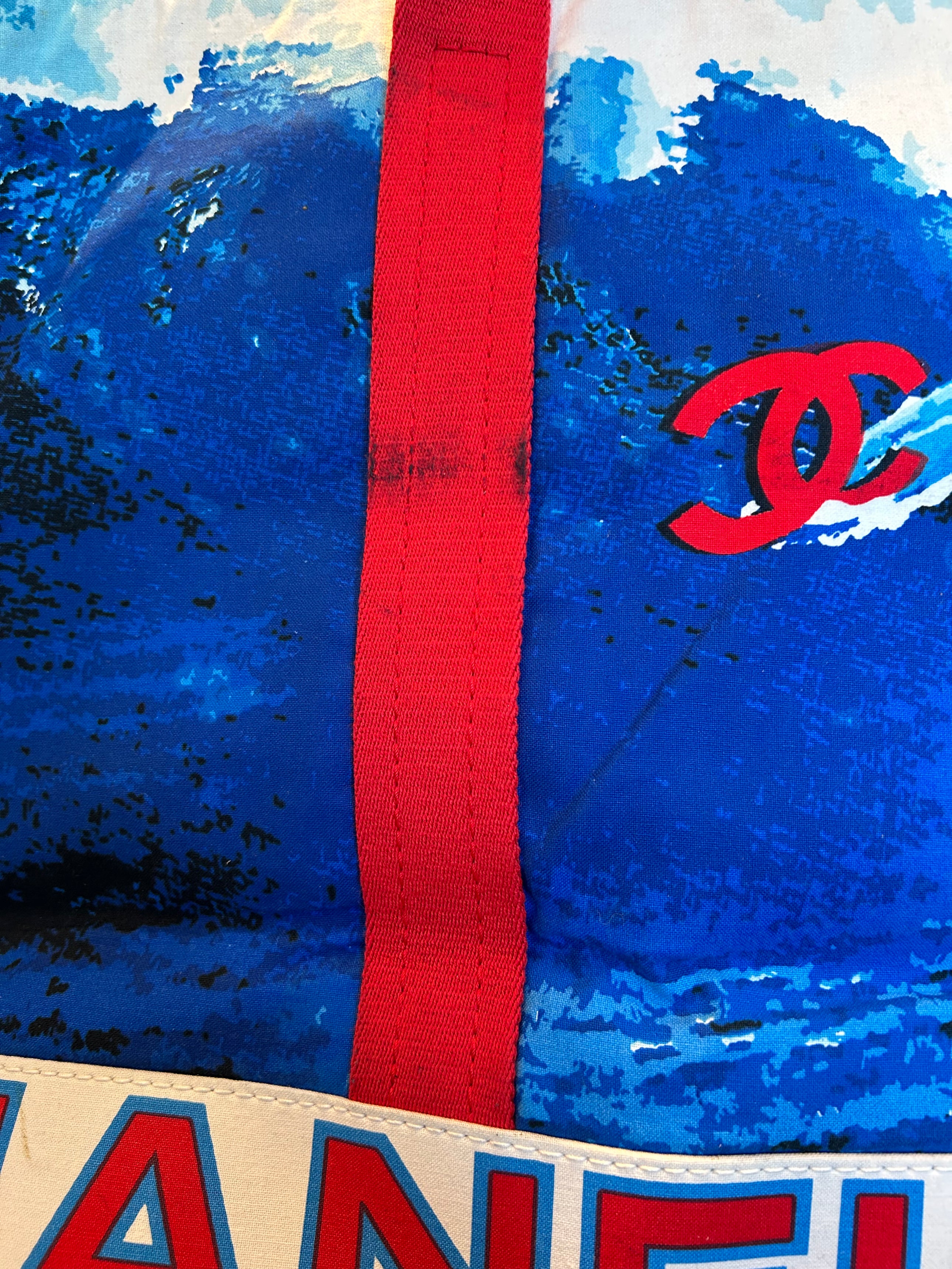 SS02 SURF PRINTED TOTE