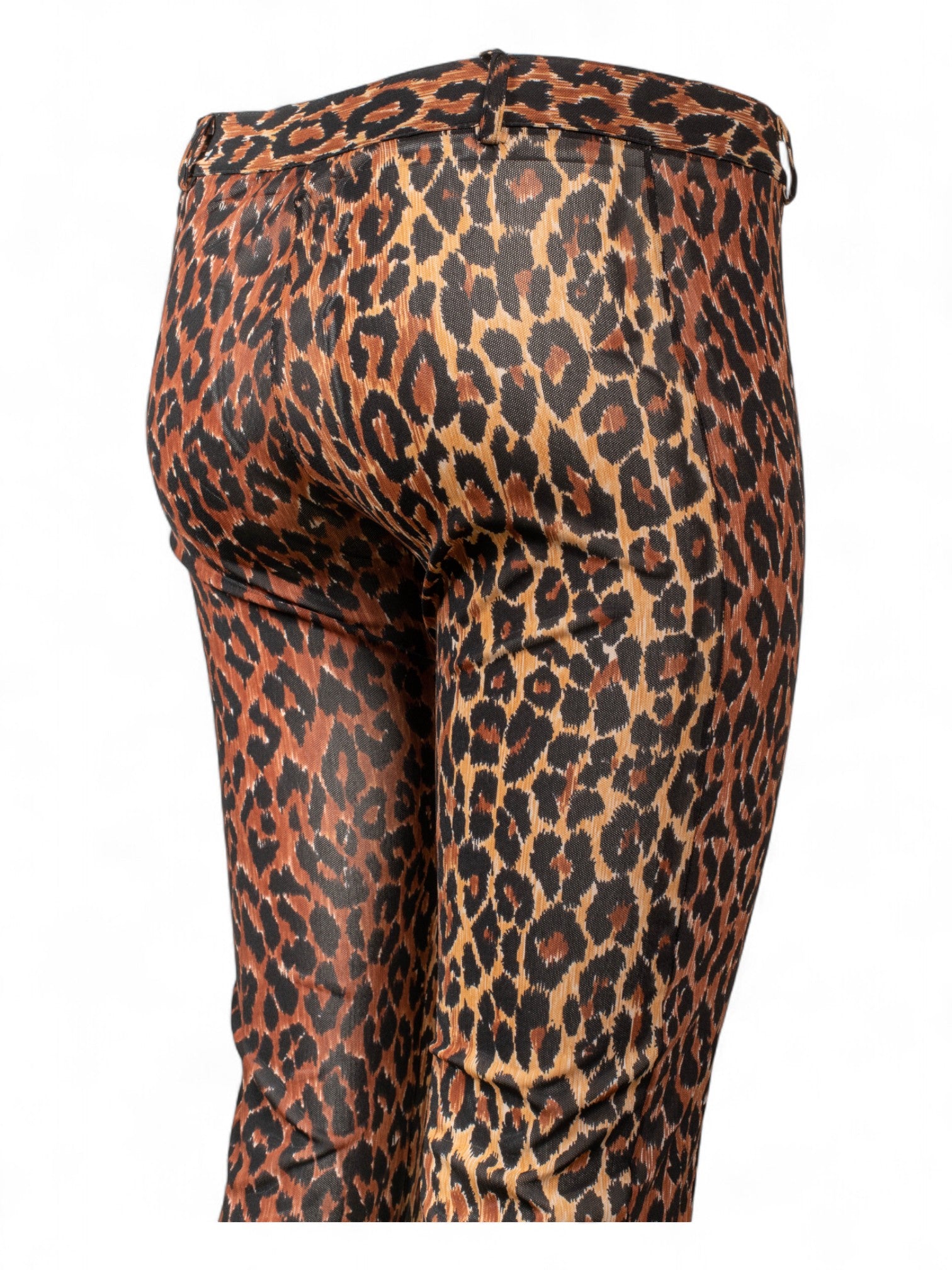 90s LEOPARD PRINTED LOWRISE PANTS