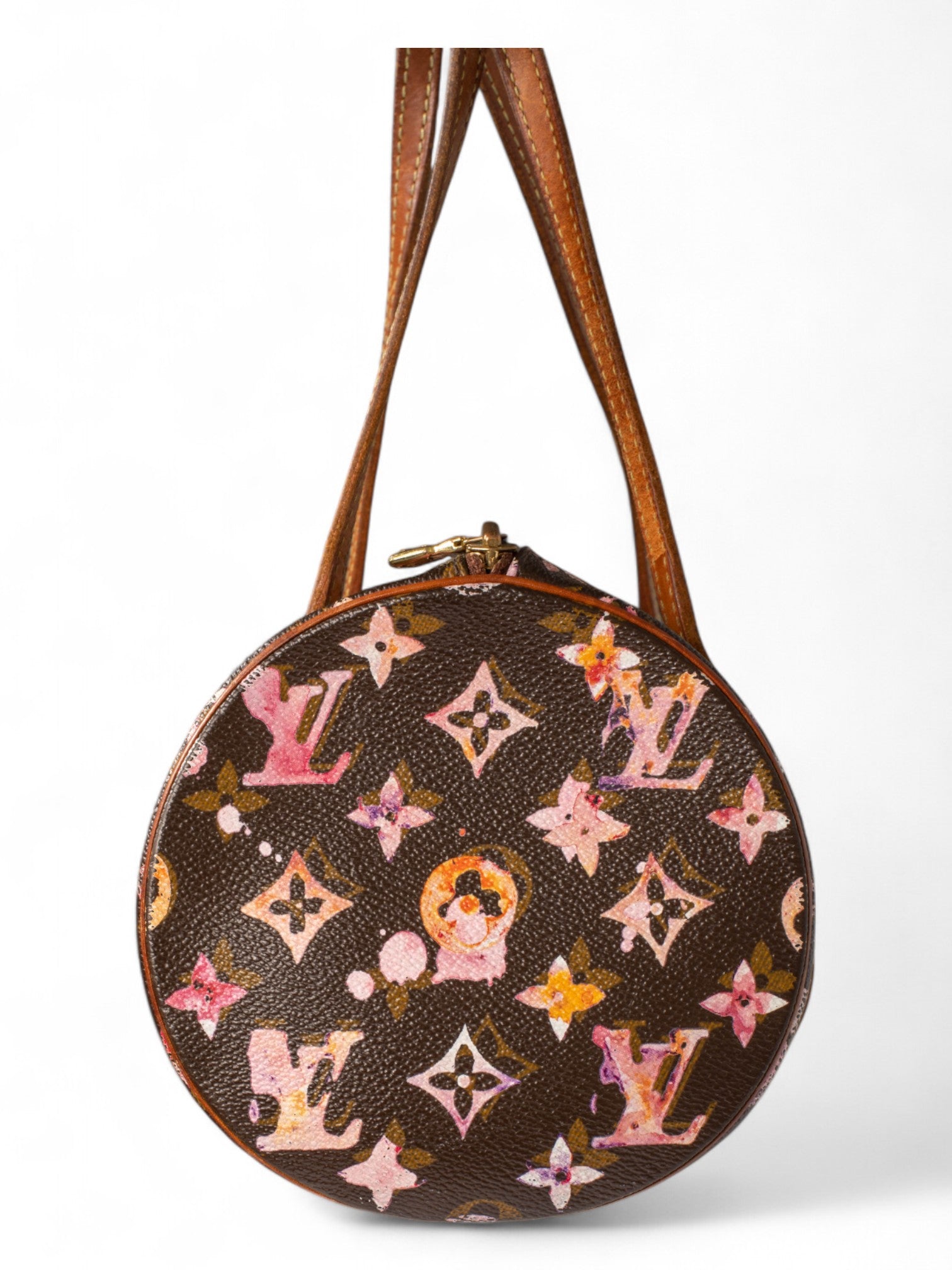 2008 RICHARD PRINCE WATERCOLOR PAPILLION PURSE
