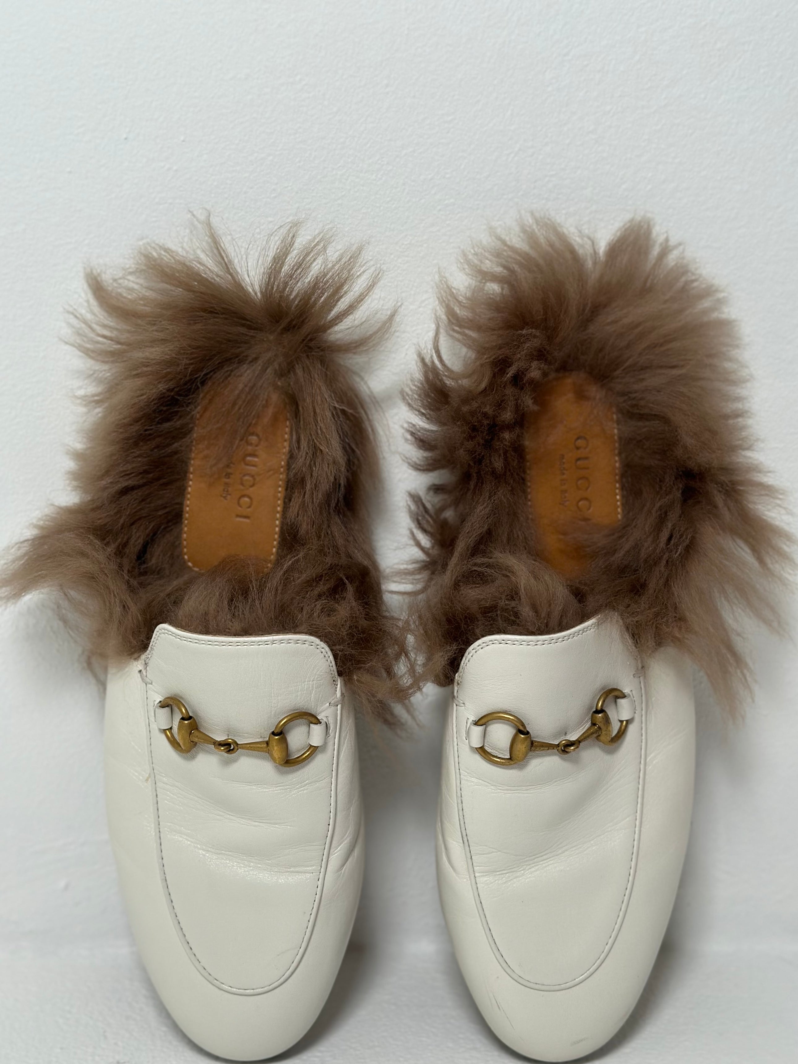 FAUX FUR LOAFERS