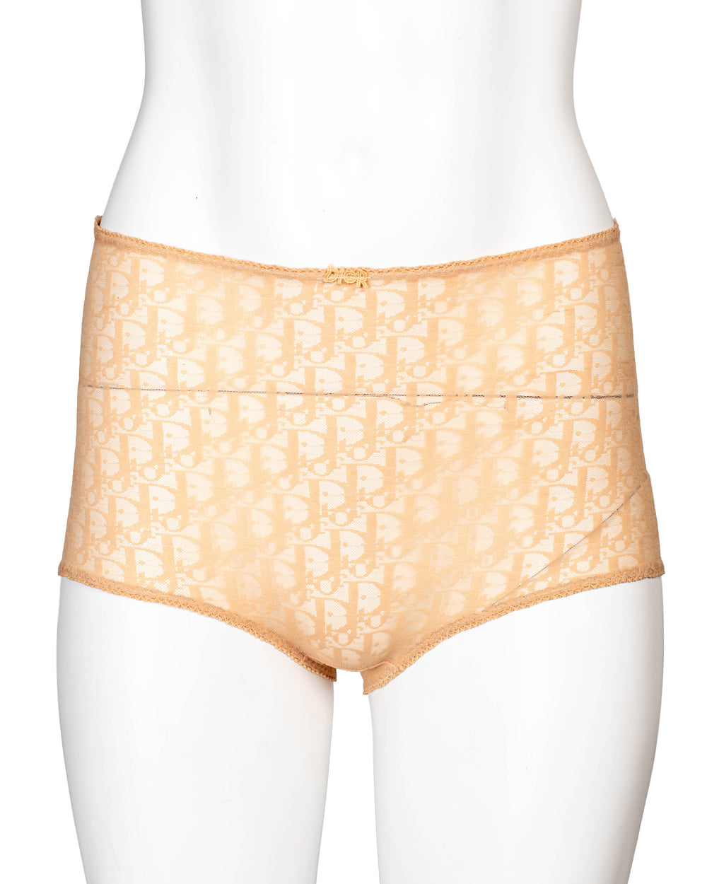 70/80S NUDE MONOGRAM BRIEFS