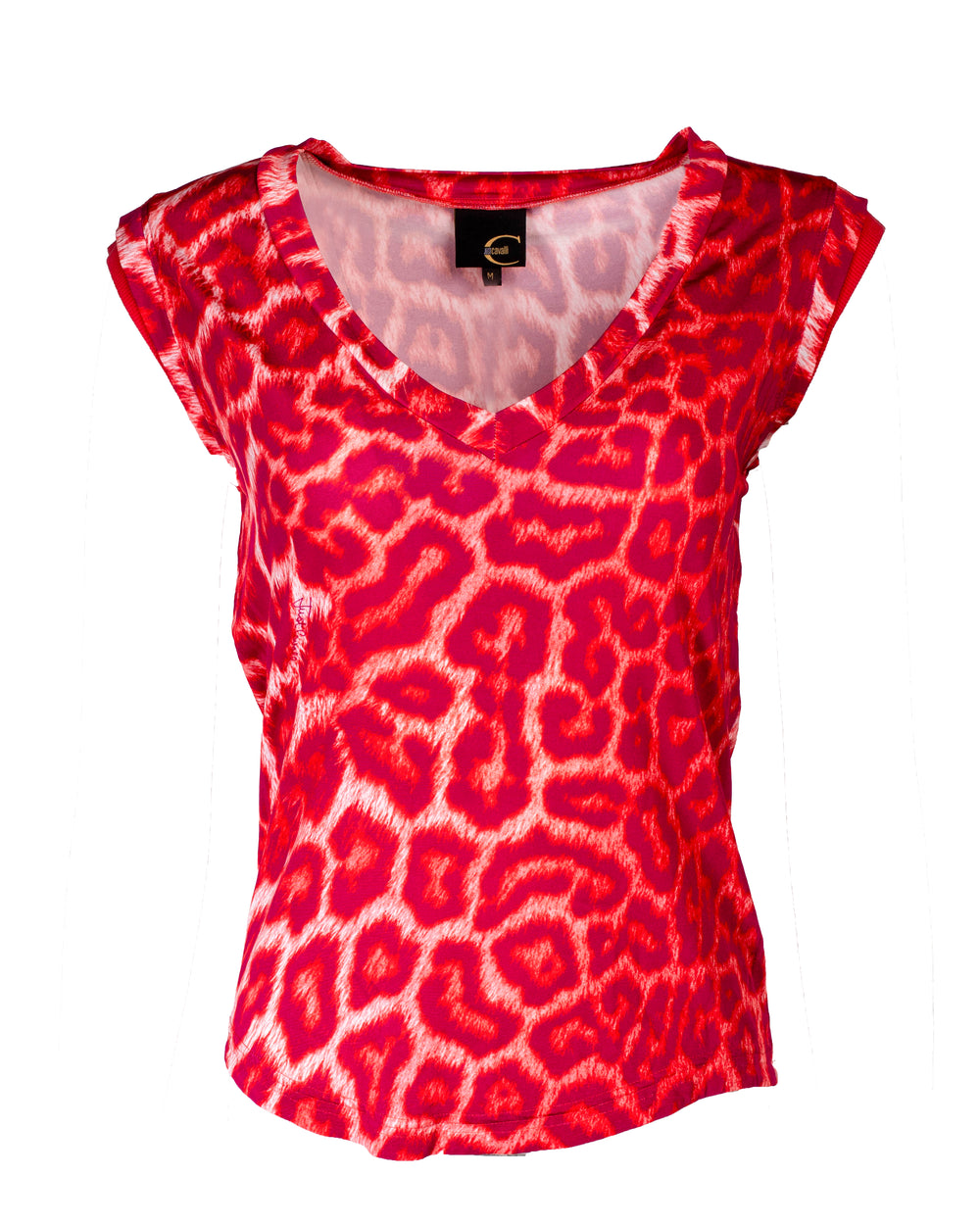 FUSCHIA LEOPARD PRINTED TOP