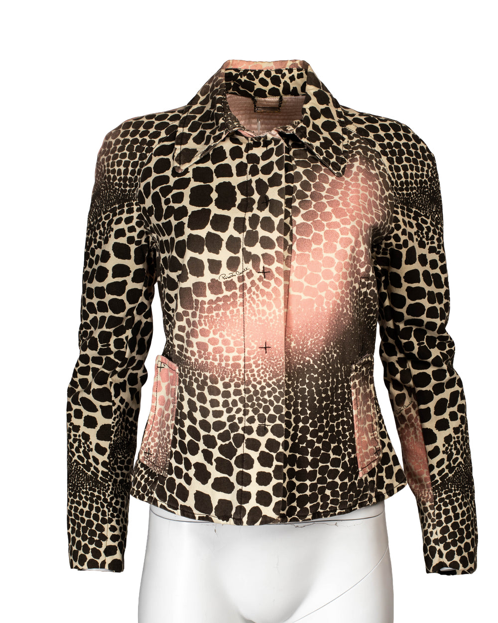 RARE SS04 GIRAFFE PRINTED PUFFED JACKET