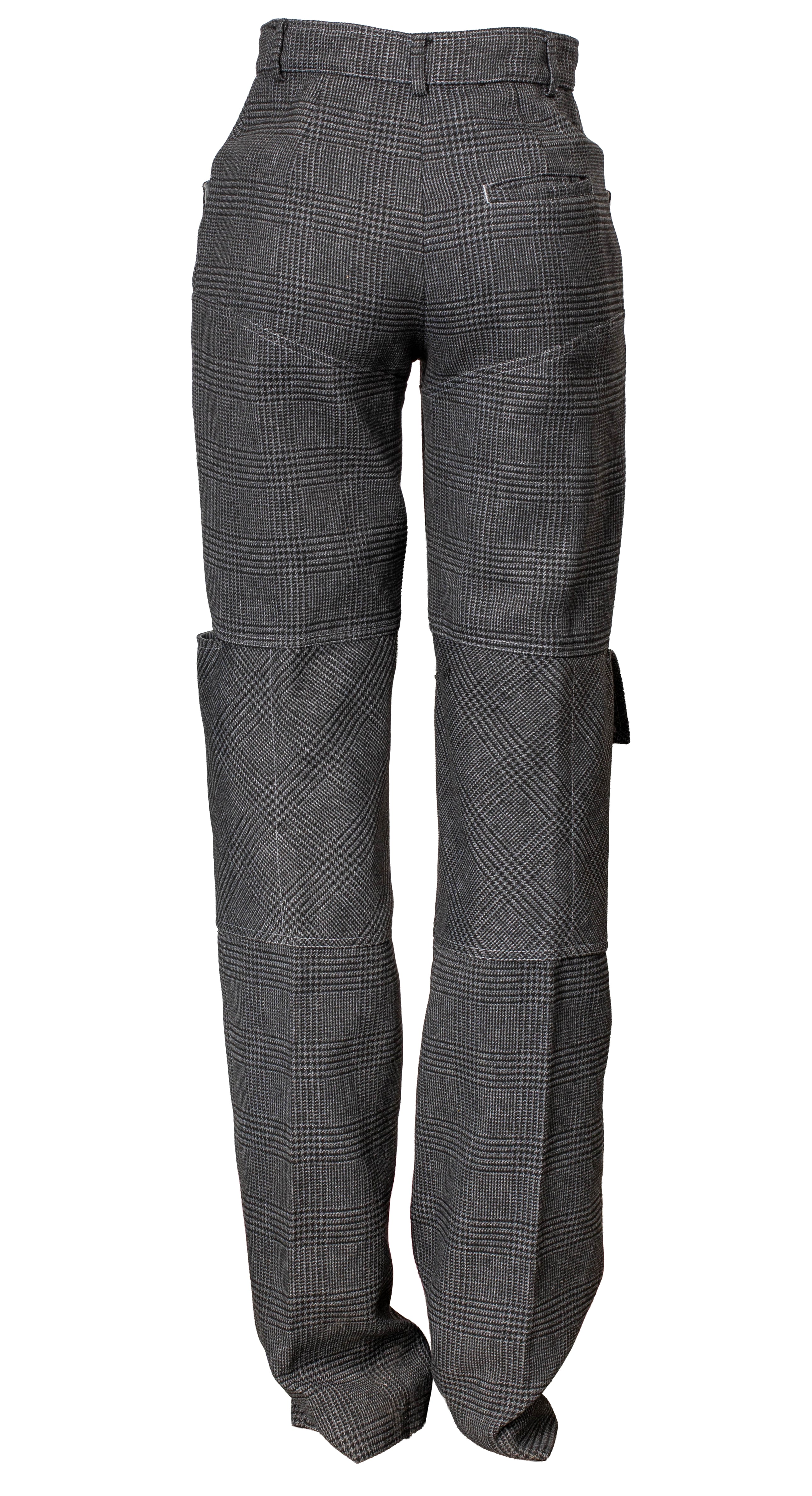 PLAID UTILITY PANTS @KGUE