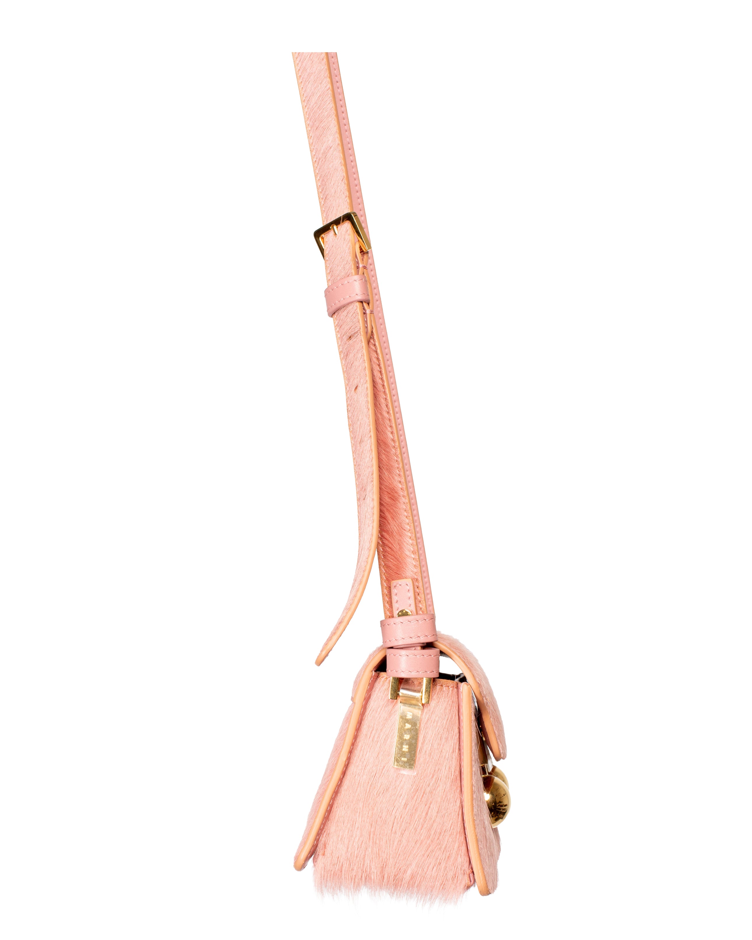 PINK CALFHAIR TRUNKAROO MINI BAG (NWT) @REZH