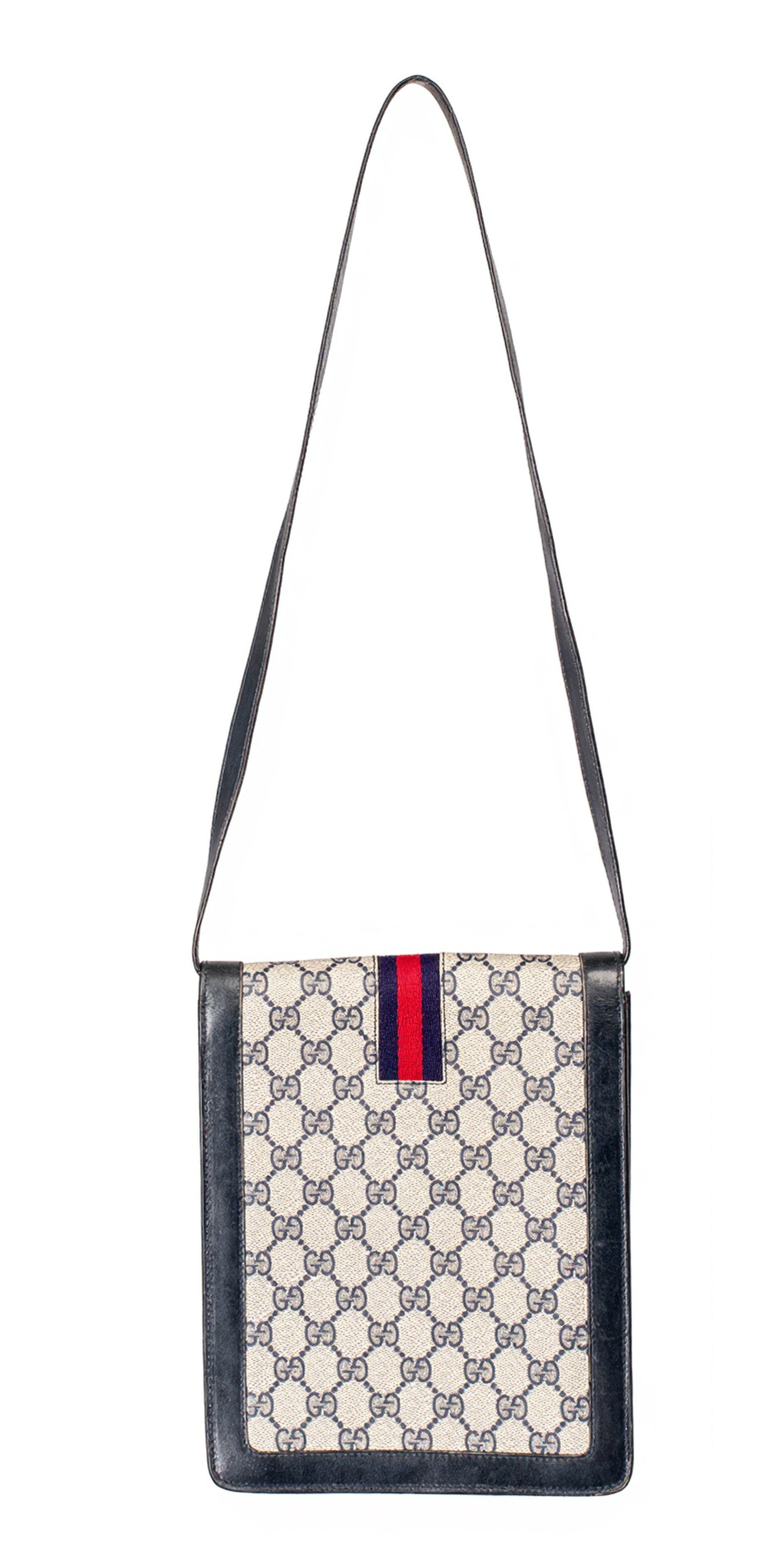 70S/80S MONOGRAM CROSSBODY SHOULDER BAG