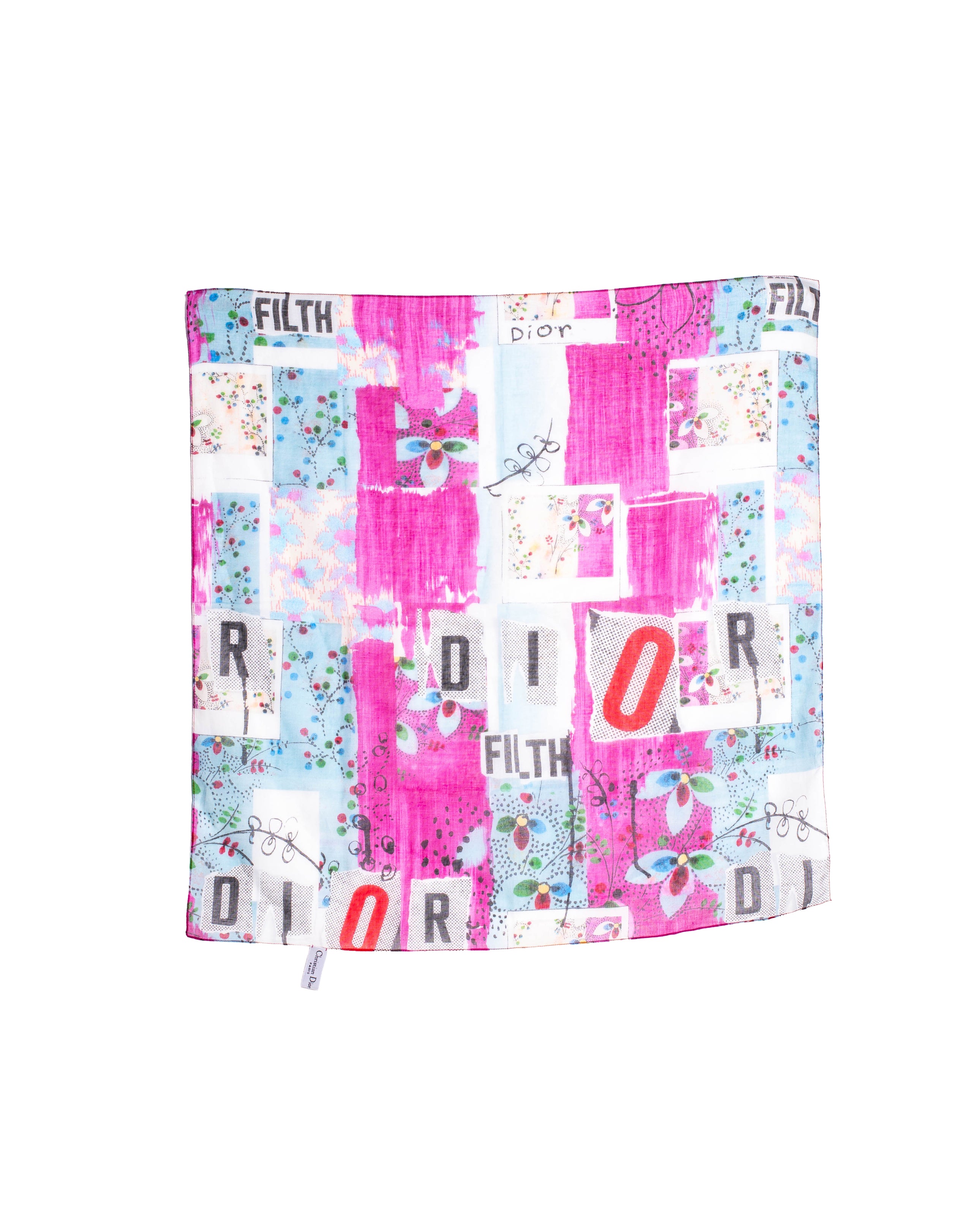 2003 FILTH COTTON SHEER SCARF