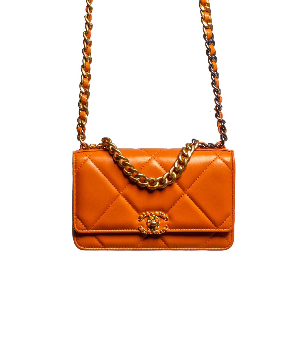 2023 W.O.C. CREAM ORANGE CROSSBODY BAG @JLOPEZ