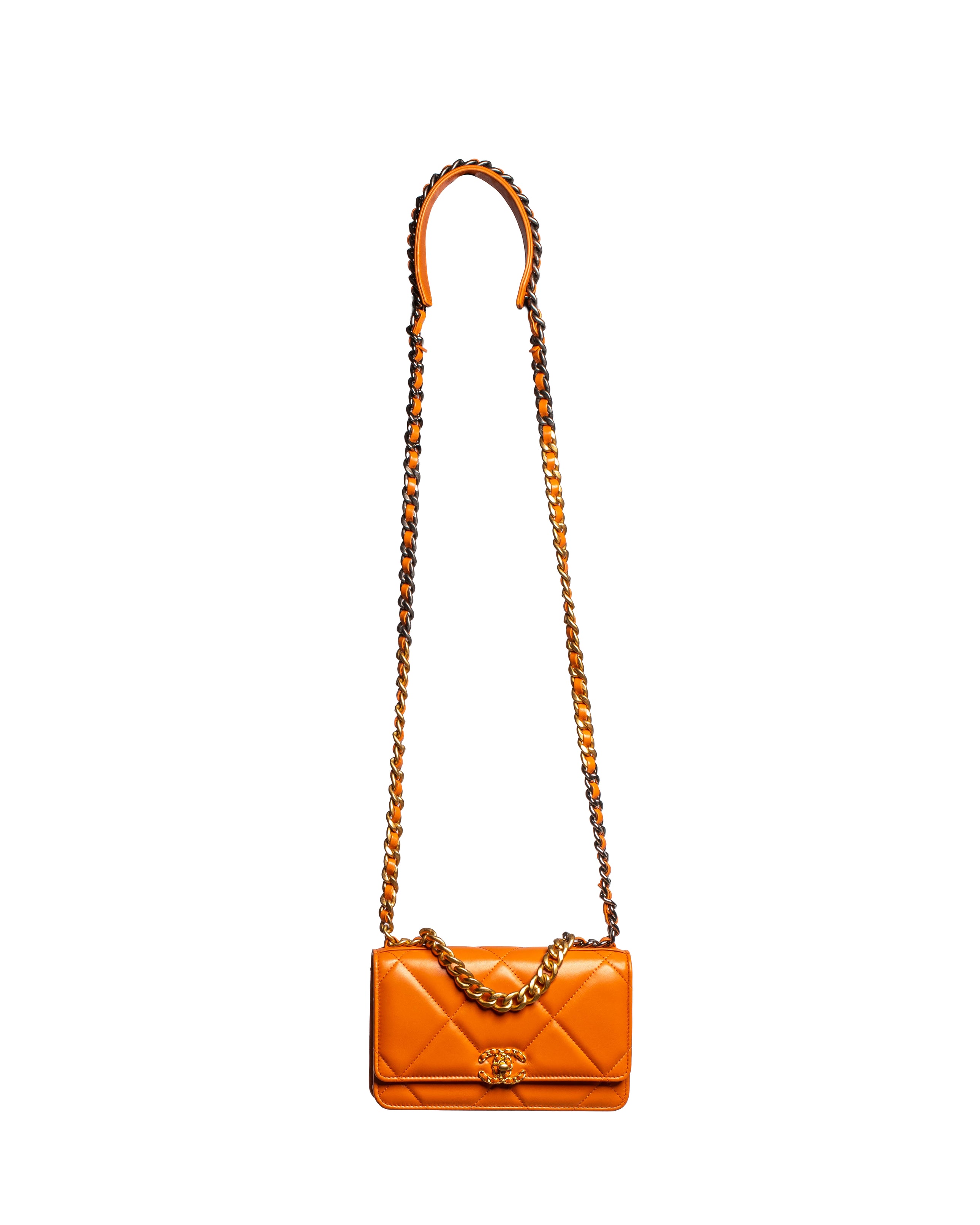 2023 W.O.C. CREAM ORANGE CROSSBODY BAG @JLOPEZ