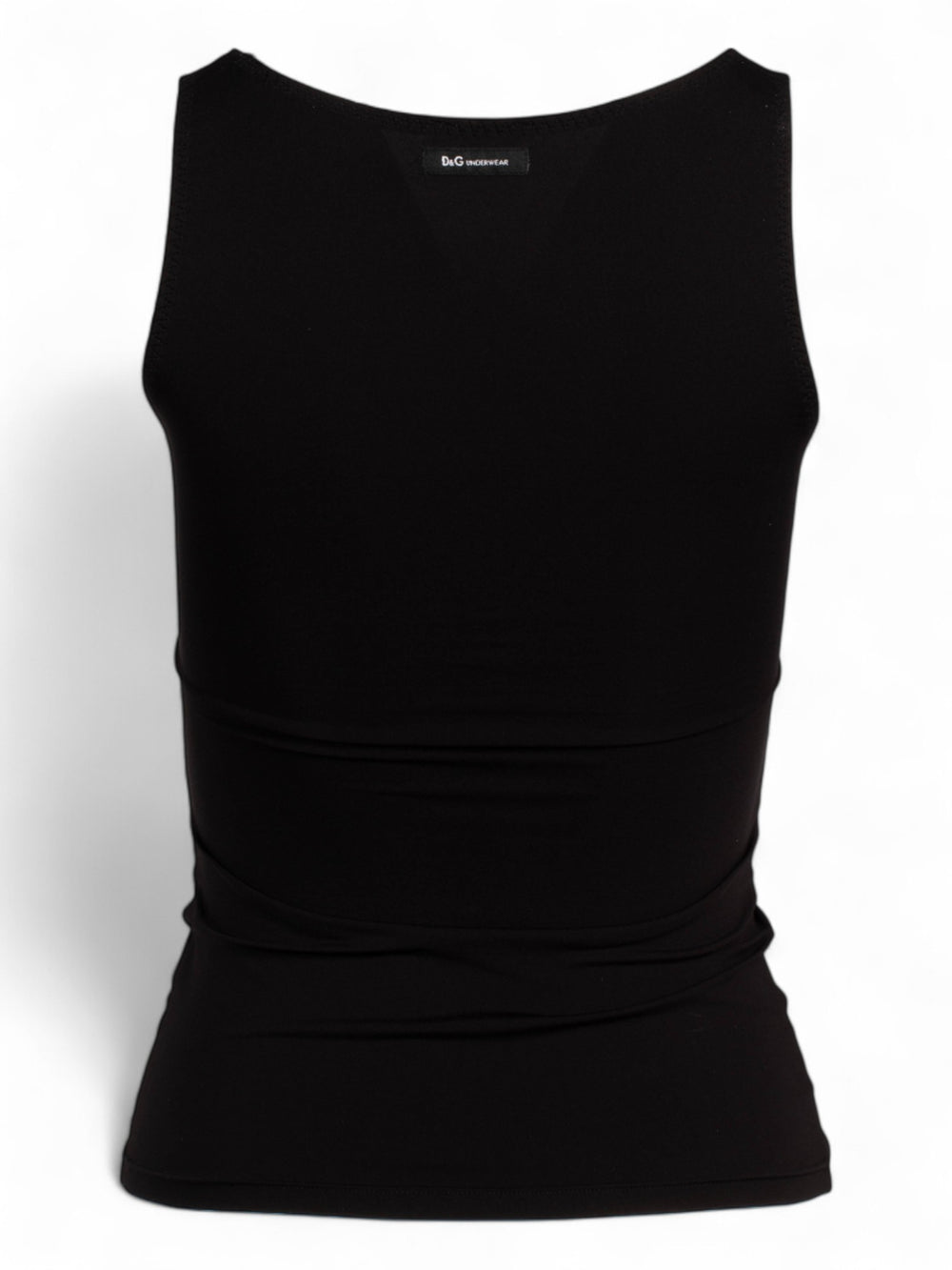 BLACK LOGO SPORT TANK