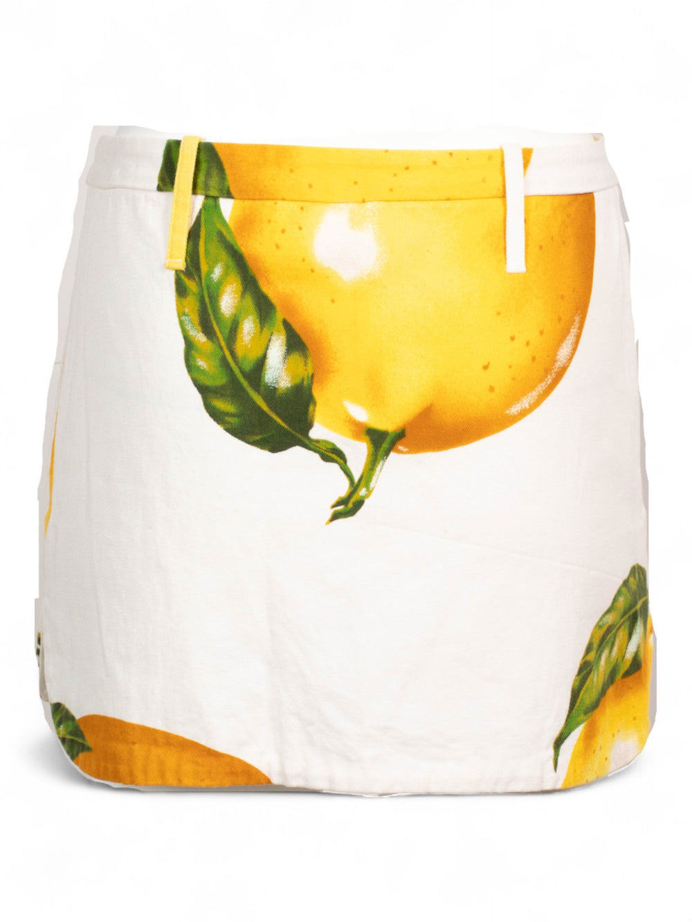 LEMON PRINTED MINI SKIRT @LLUO