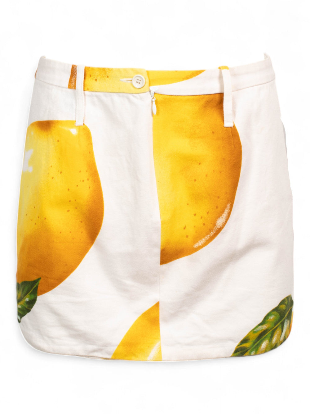 LEMON PRINTED MINI SKIRT @LLUO